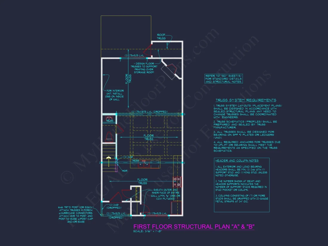 Modern Townhome Plan: Stunning 6-Unit Floor and Design Blueprint