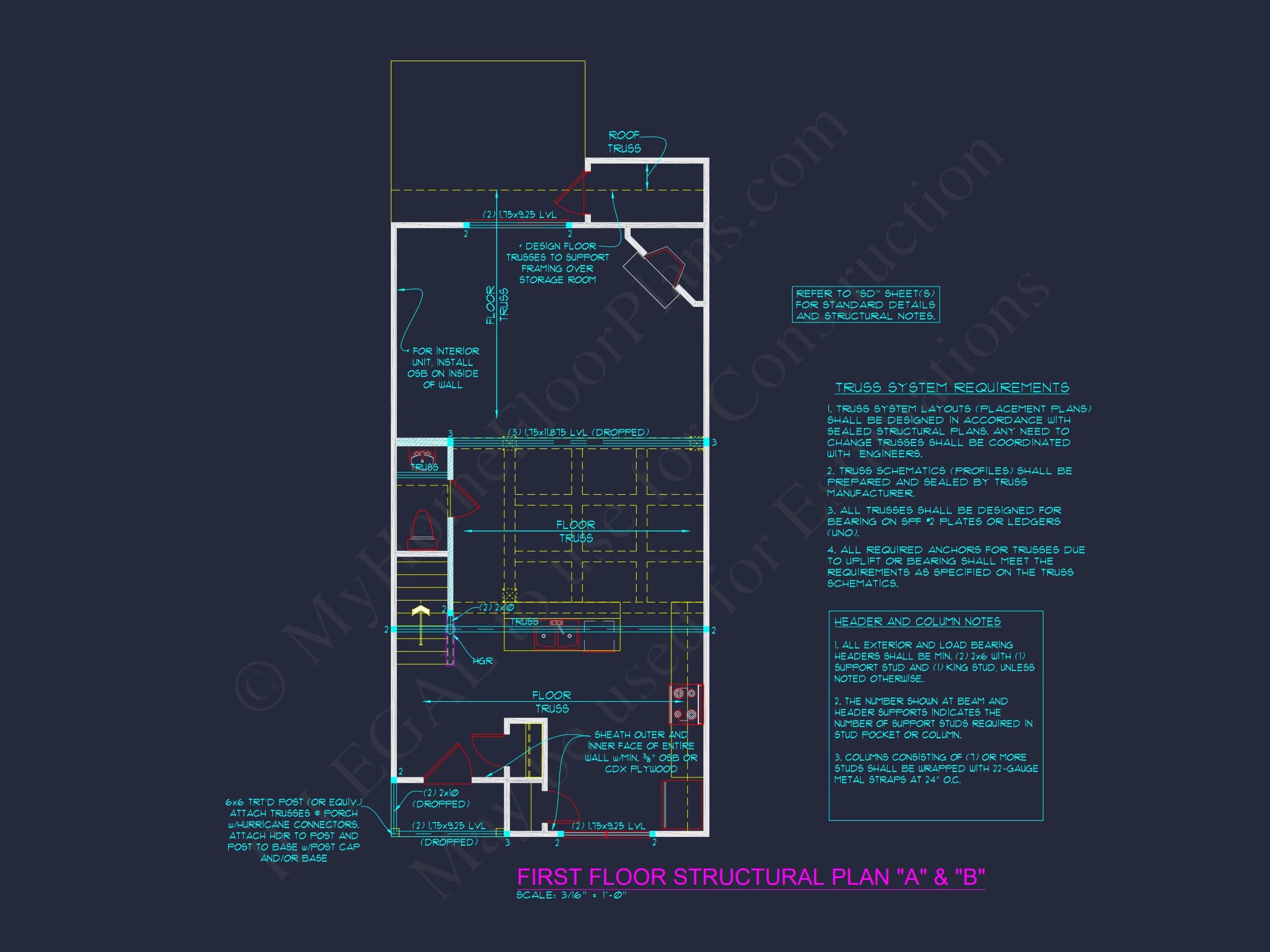 12-2199 HOUSE PLAN -Traditional Townhome Plan - 3-Bed, 2.5-Bath, 1,476 SF 19 Modern Townhome Plan: Stunning 6-Unit Floor and Design Blueprint
