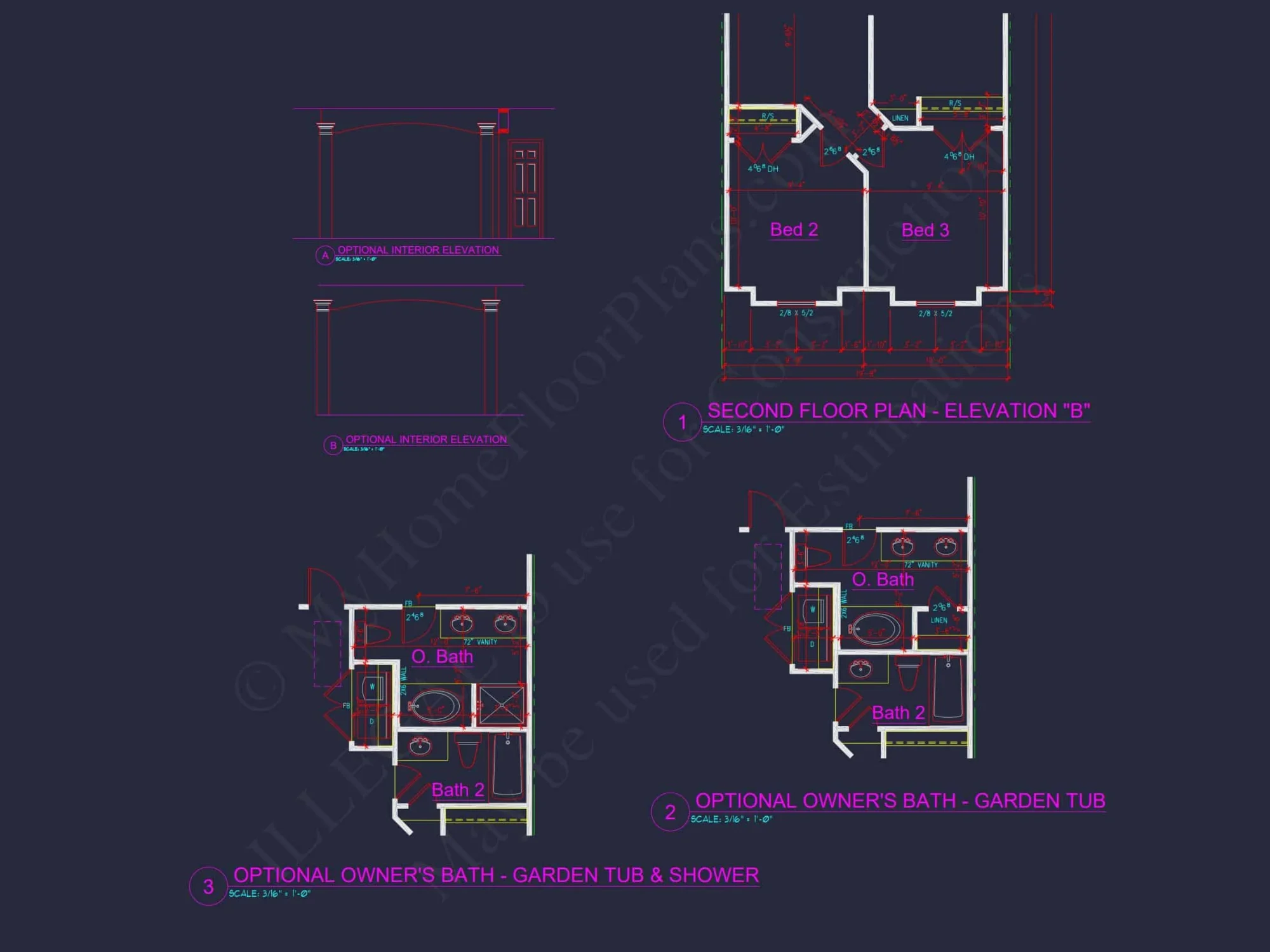 Modern Townhome Plan: Stunning 6-Unit Floor and Design Blueprint