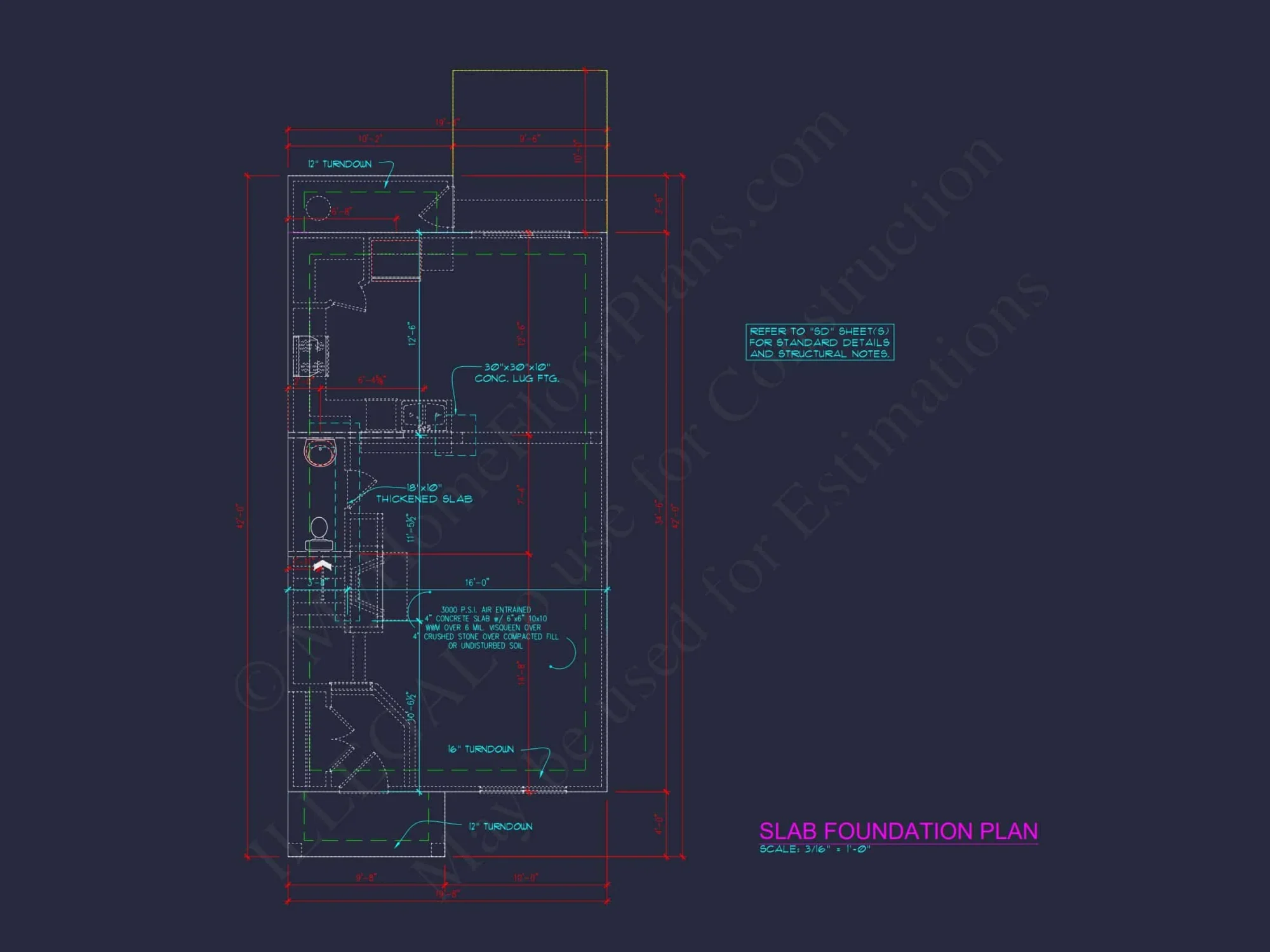 Modern Townhome Plan: Stunning 6-Unit Floor and Design Blueprint