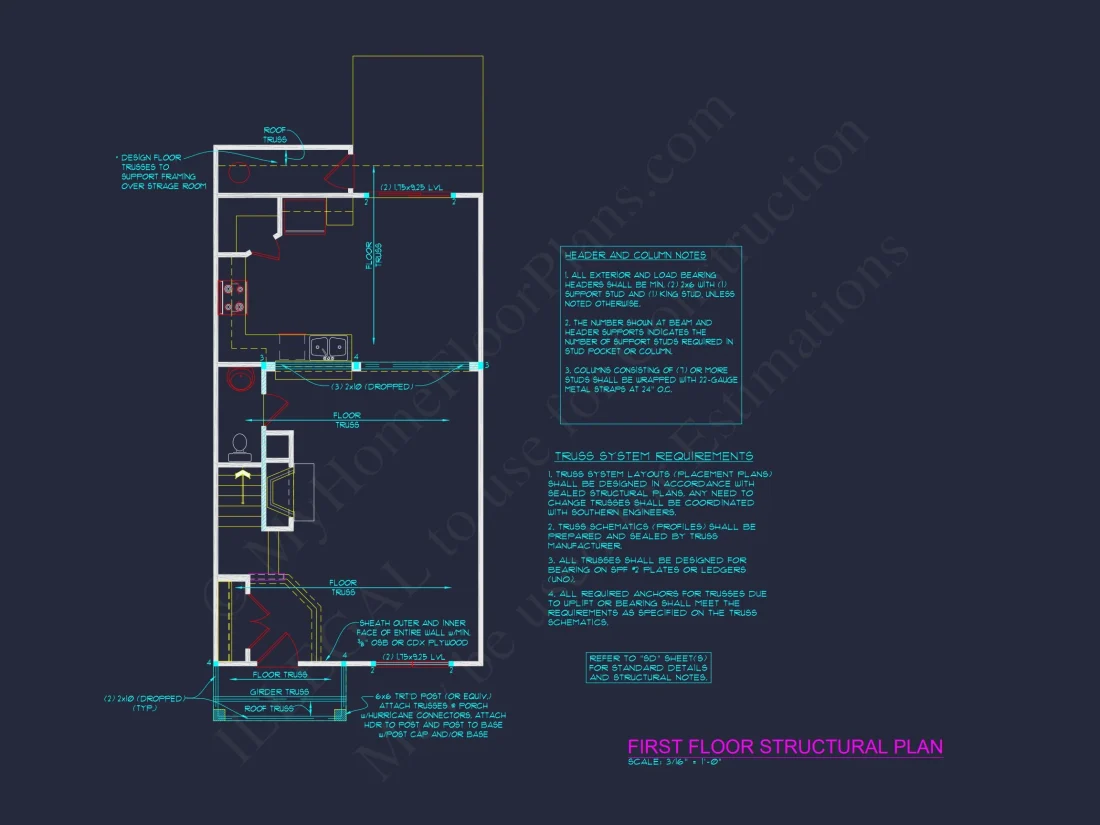 Modern Townhome Plan: Stunning 6-Unit Floor and Design Blueprint