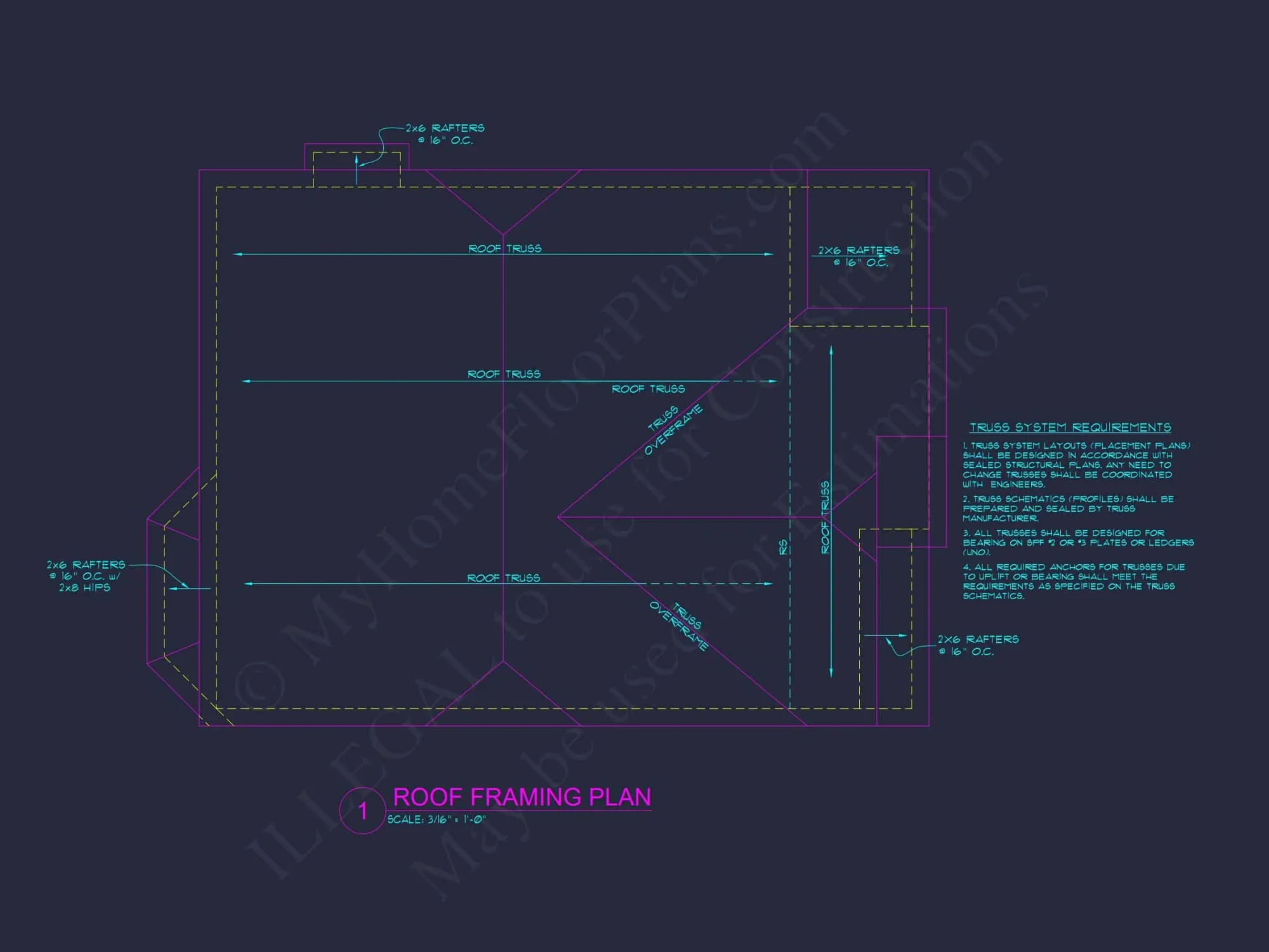 Modern house Plan with 2-Story CAD Blueprint and Unique Designs