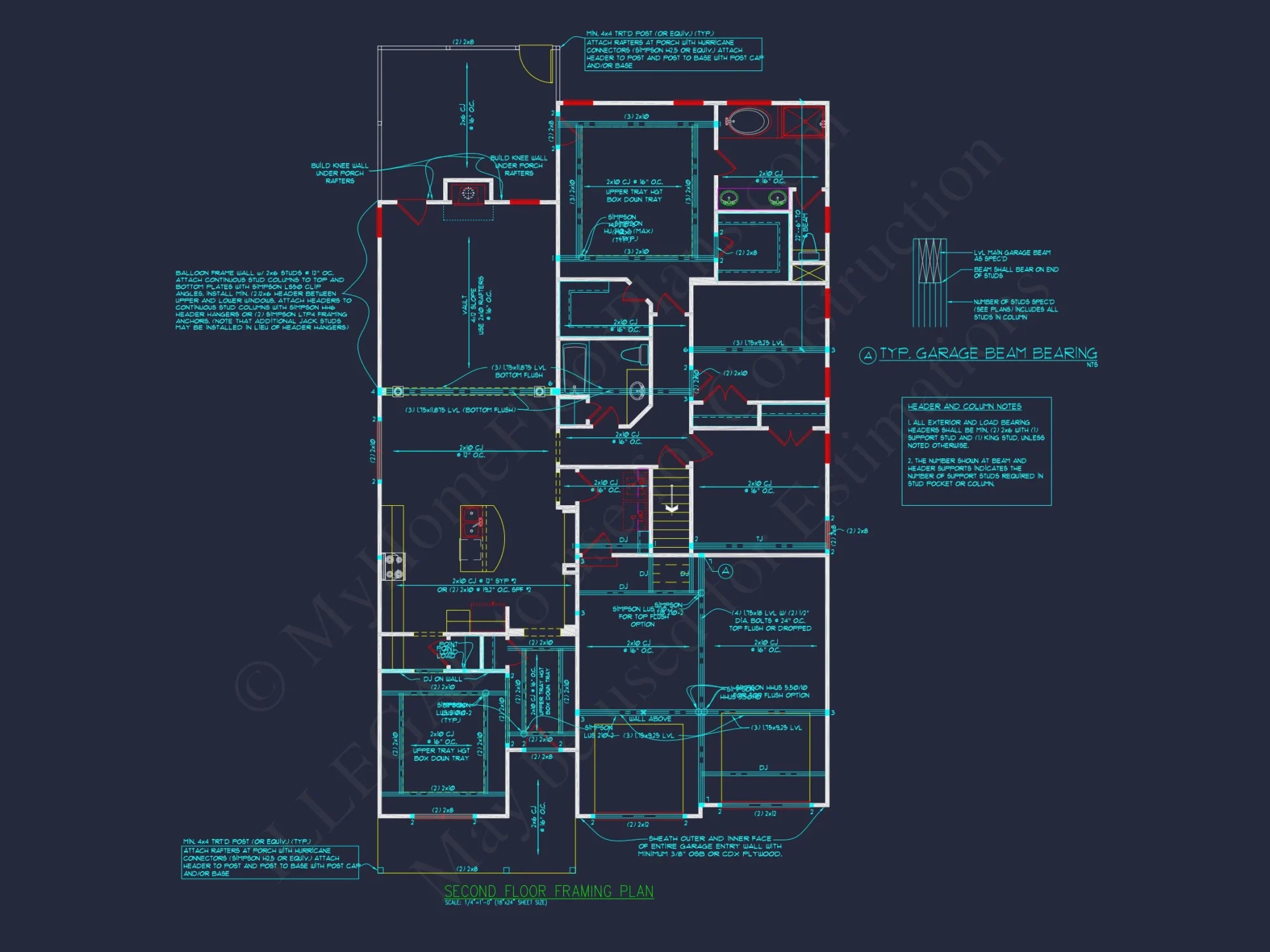 Charming Craftsman house Plan with CAD Designs and Details