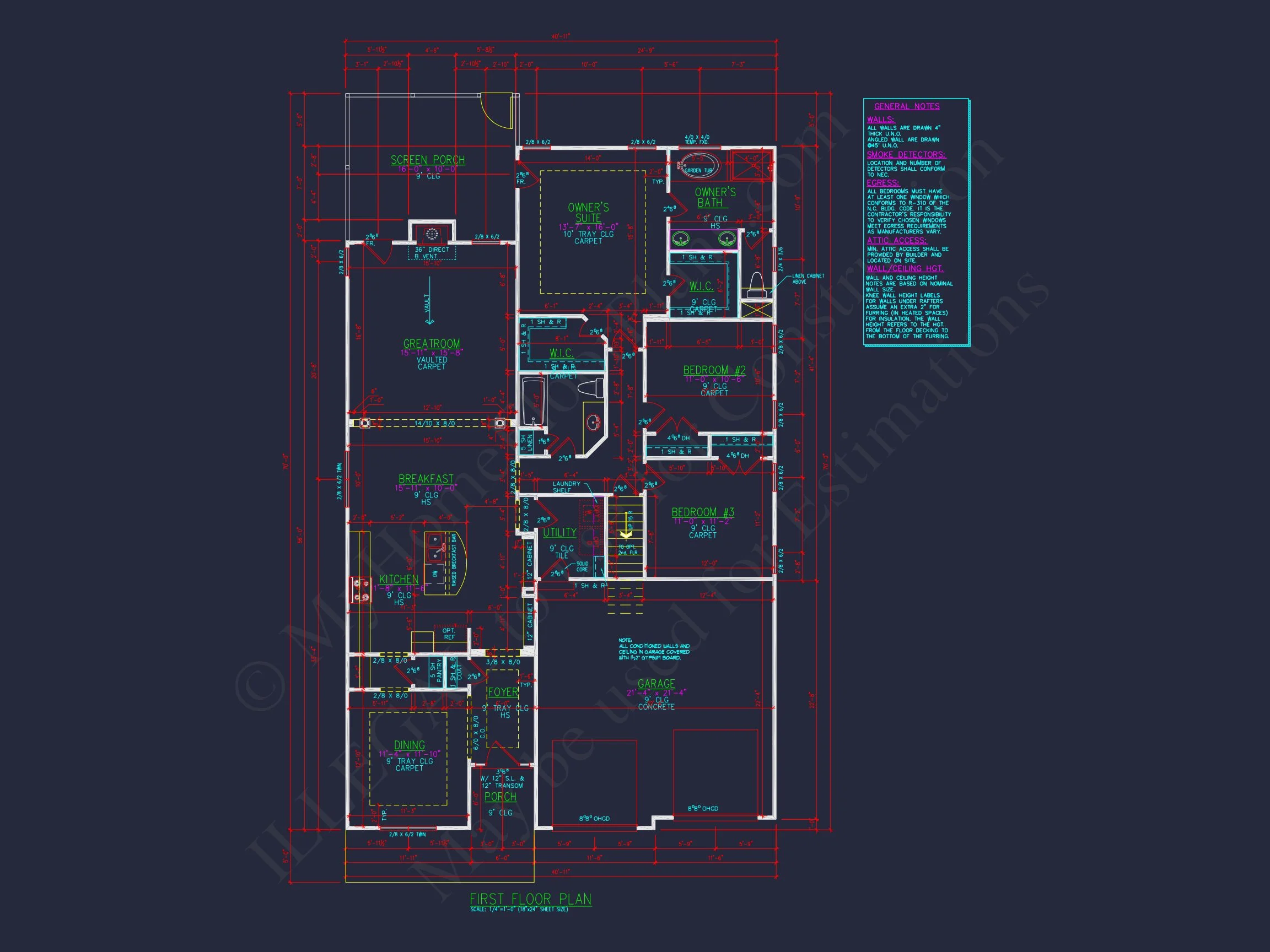 Charming Craftsman house Plan with CAD Designs and Details