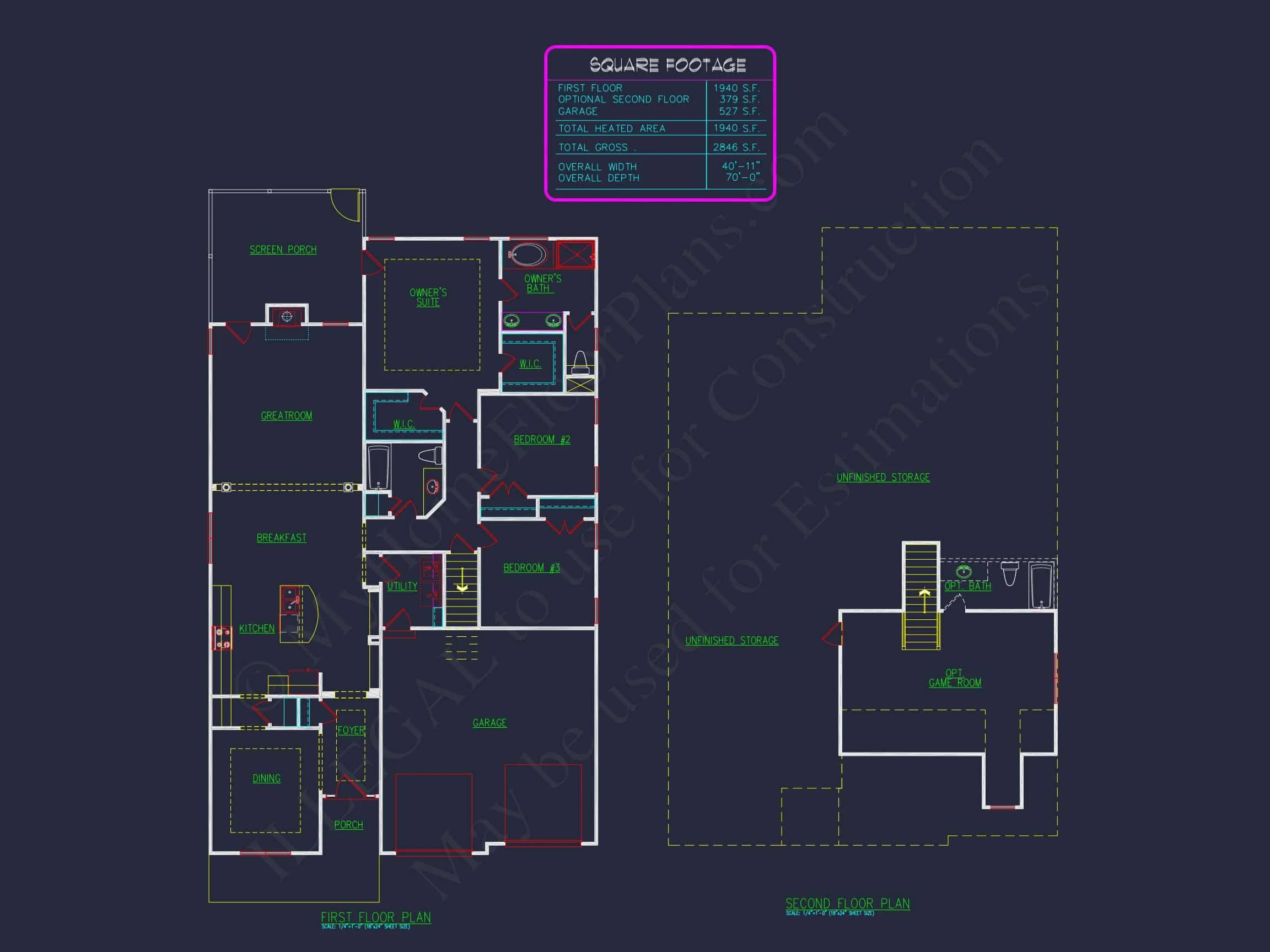 Charming Craftsman house Plan with CAD Designs and Details