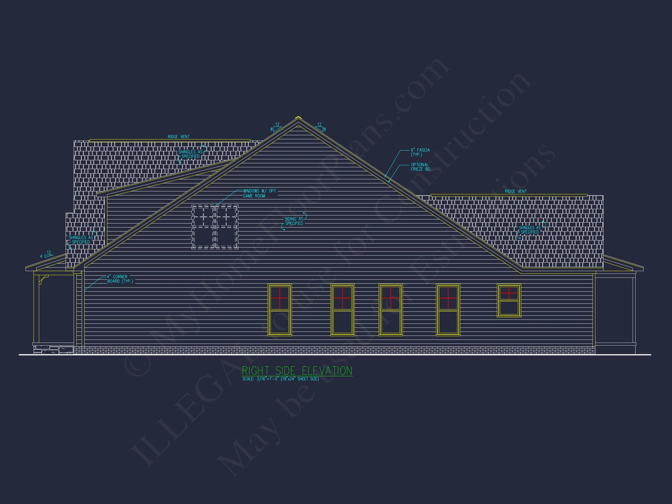 Charming Craftsman house Plan with CAD Designs and Details