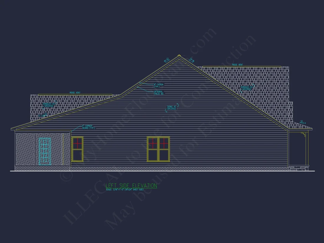Charming Craftsman house Plan with CAD Designs and Details