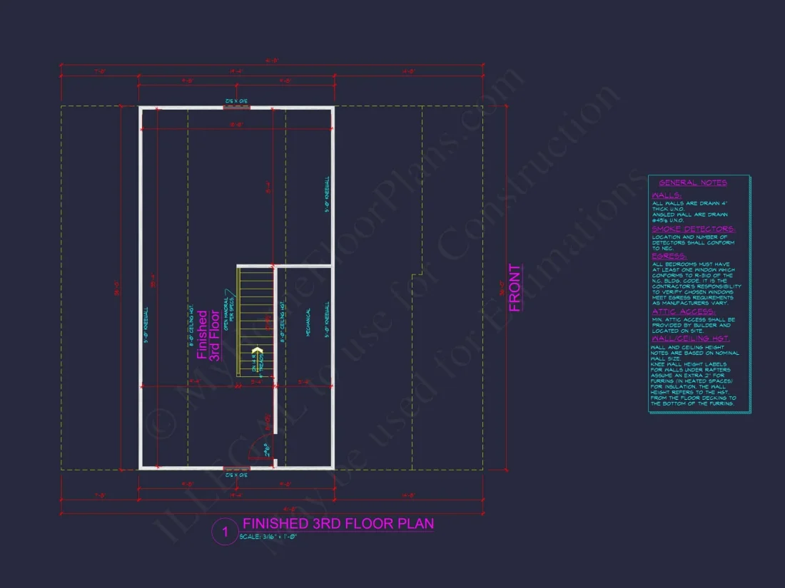 Modern Craftsman house Plan with Spacious Floor Layout and CAD Designs