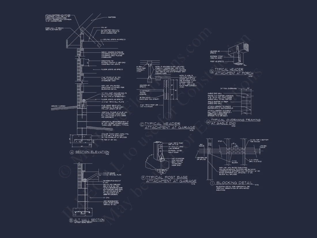 2-Story 3-Bed Traditional house Plan, 2800 Sq Ft Floor Plan