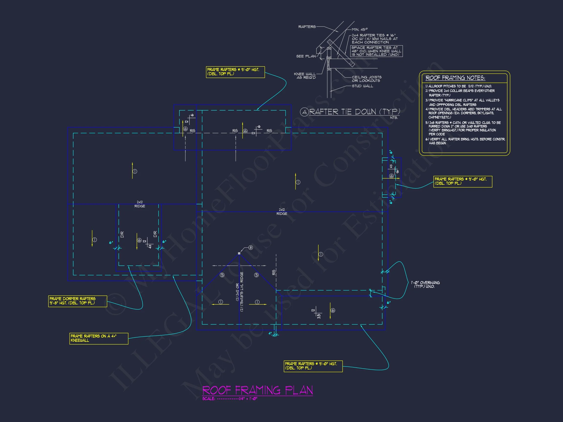 Modern house Plan with Architectural Designs and CAD Features