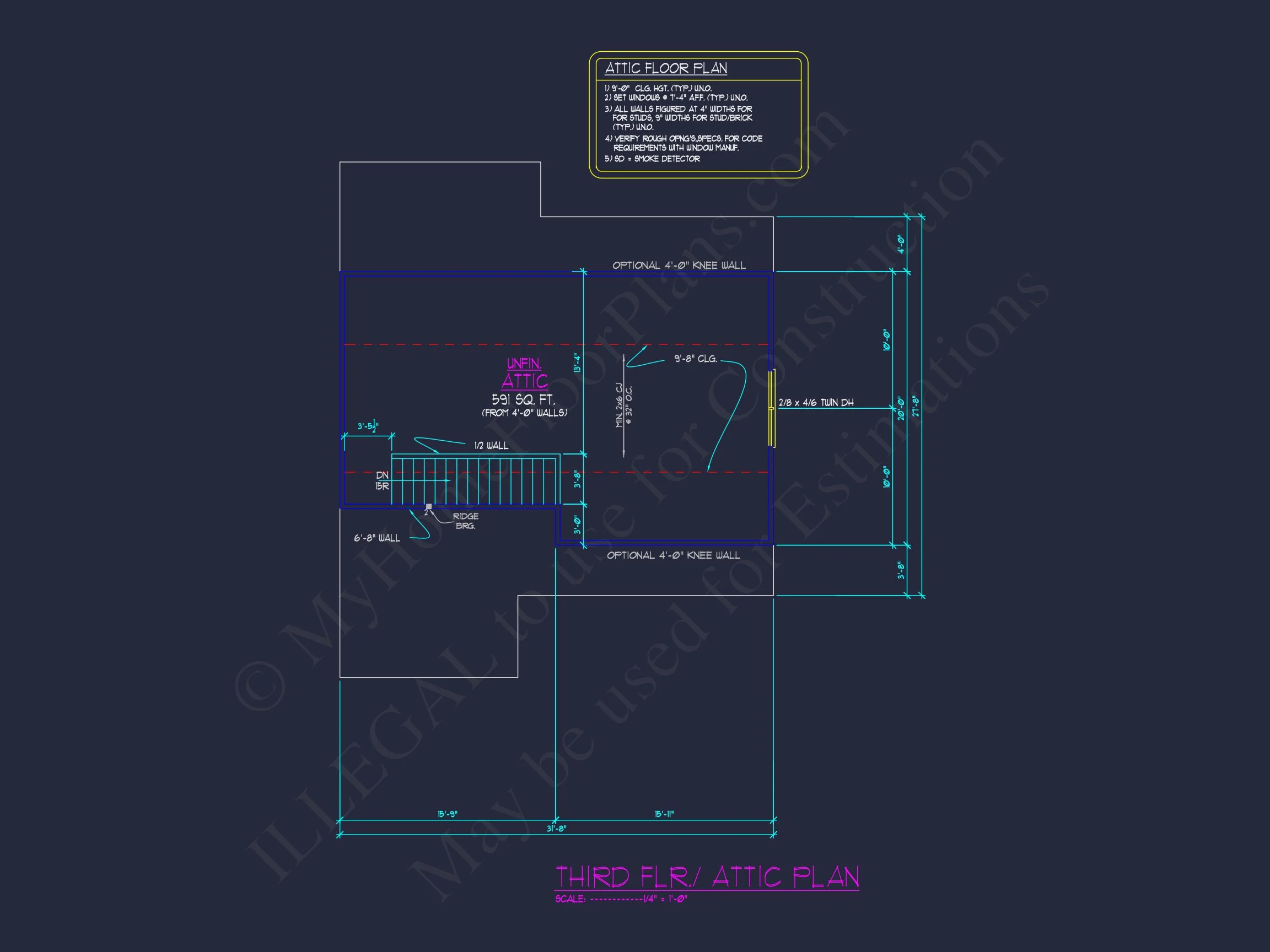 Modern house Plan with Architectural Designs and CAD Features