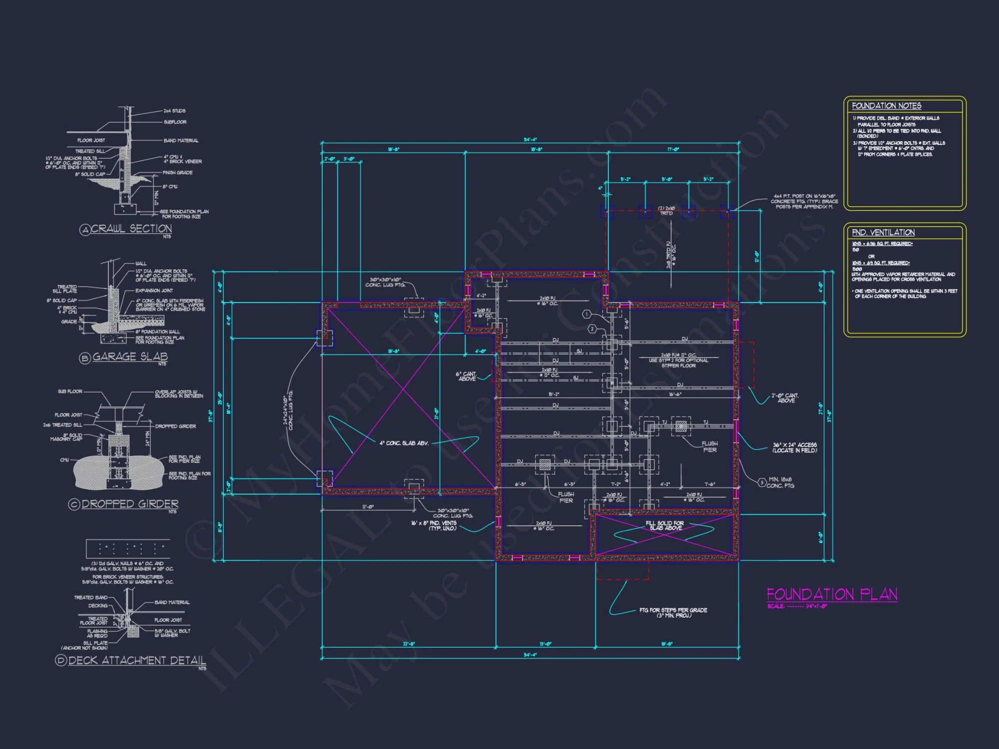 Modern house Plan with Architectural Designs and CAD Features