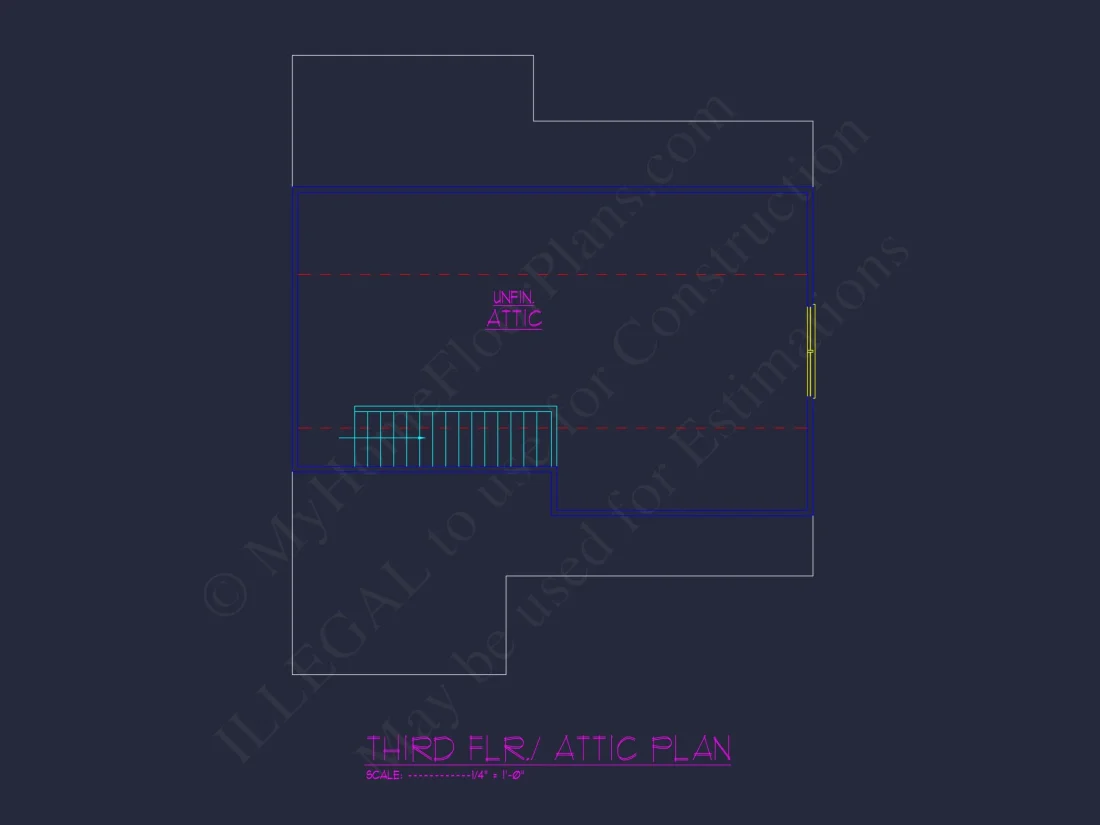 Modern house Plan with Architectural Designs and CAD Features