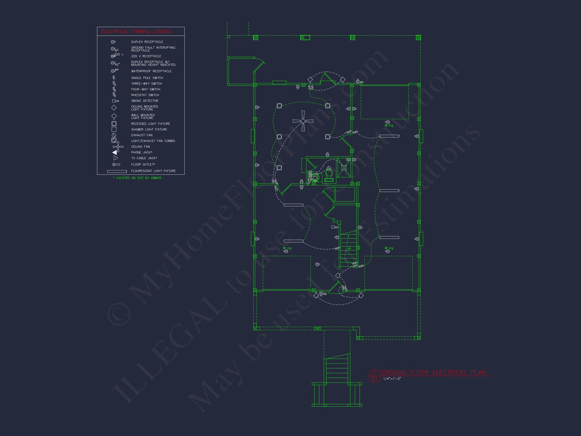 Warm Beach Coastal house Plan with Complete Architectural Designs