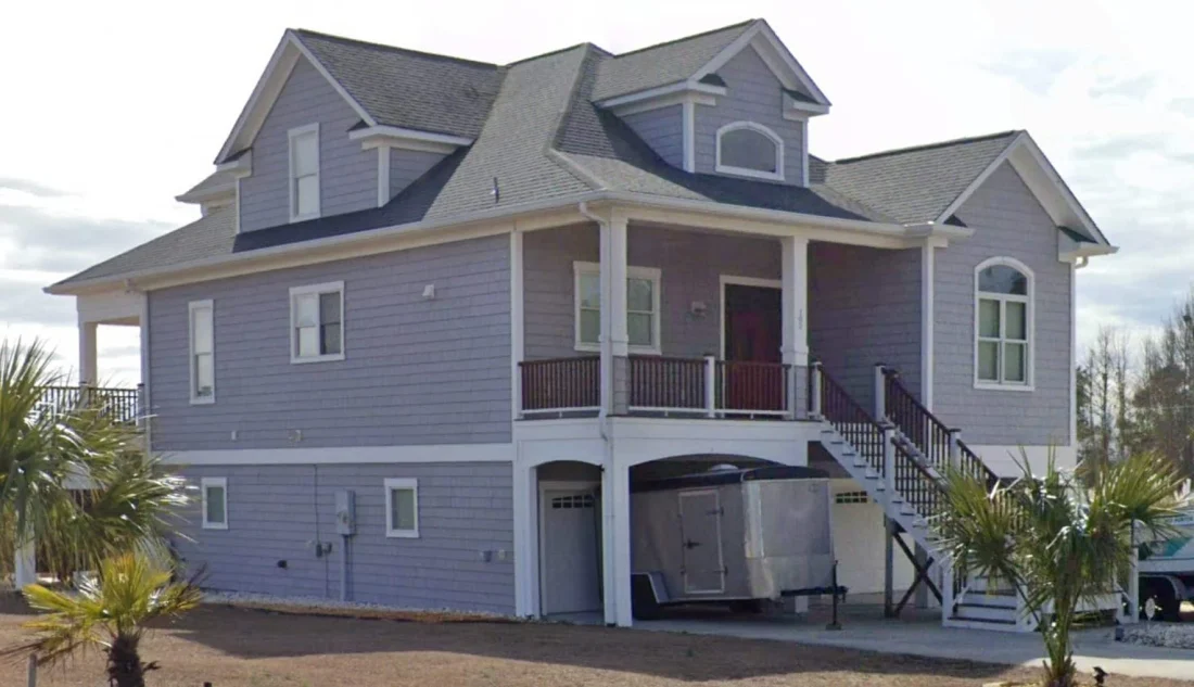 Warm Beach Coastal house Plan with Complete Architectural Designs