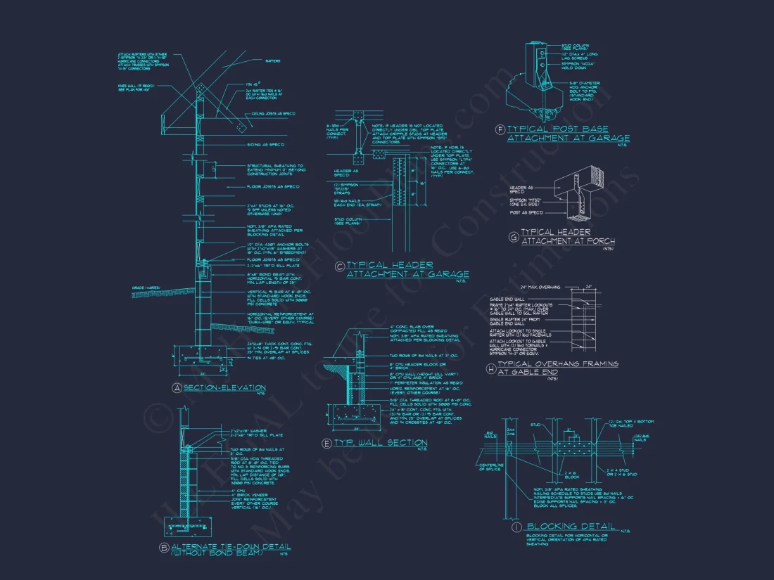 Charming Craftsman house Plan with 1.5 Floors and CAD Blueprints