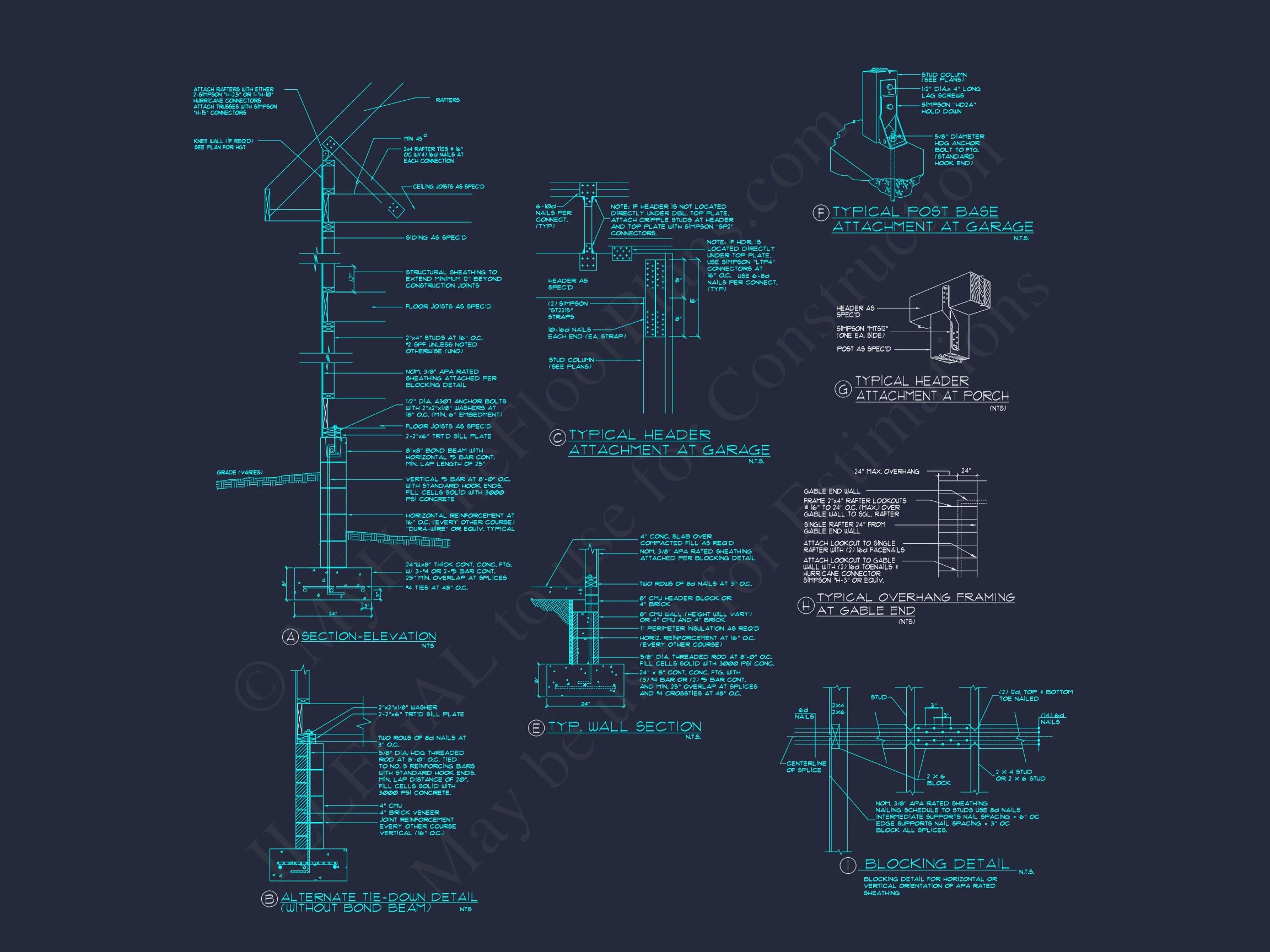 Charming Craftsman house Plan with 1.5 Floors and CAD Blueprints