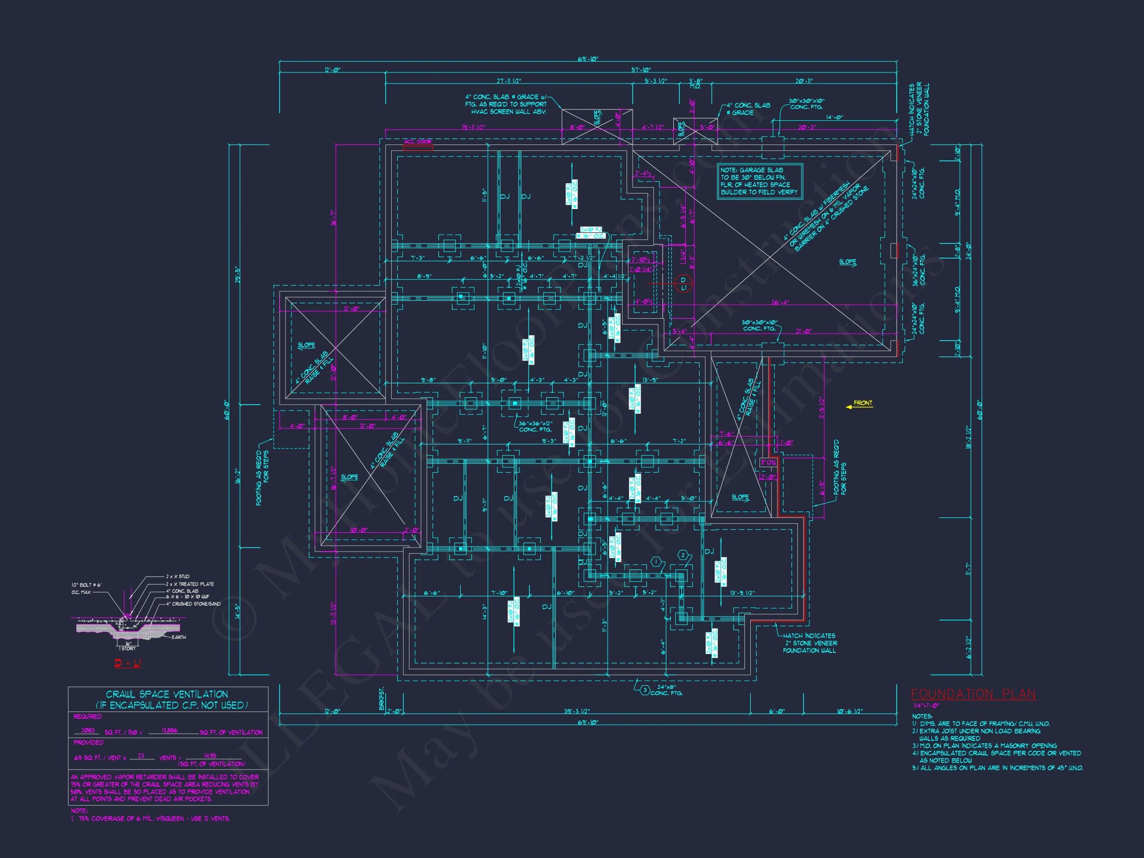 Charming Craftsman house Plan with 1.5 Floors and CAD Blueprints