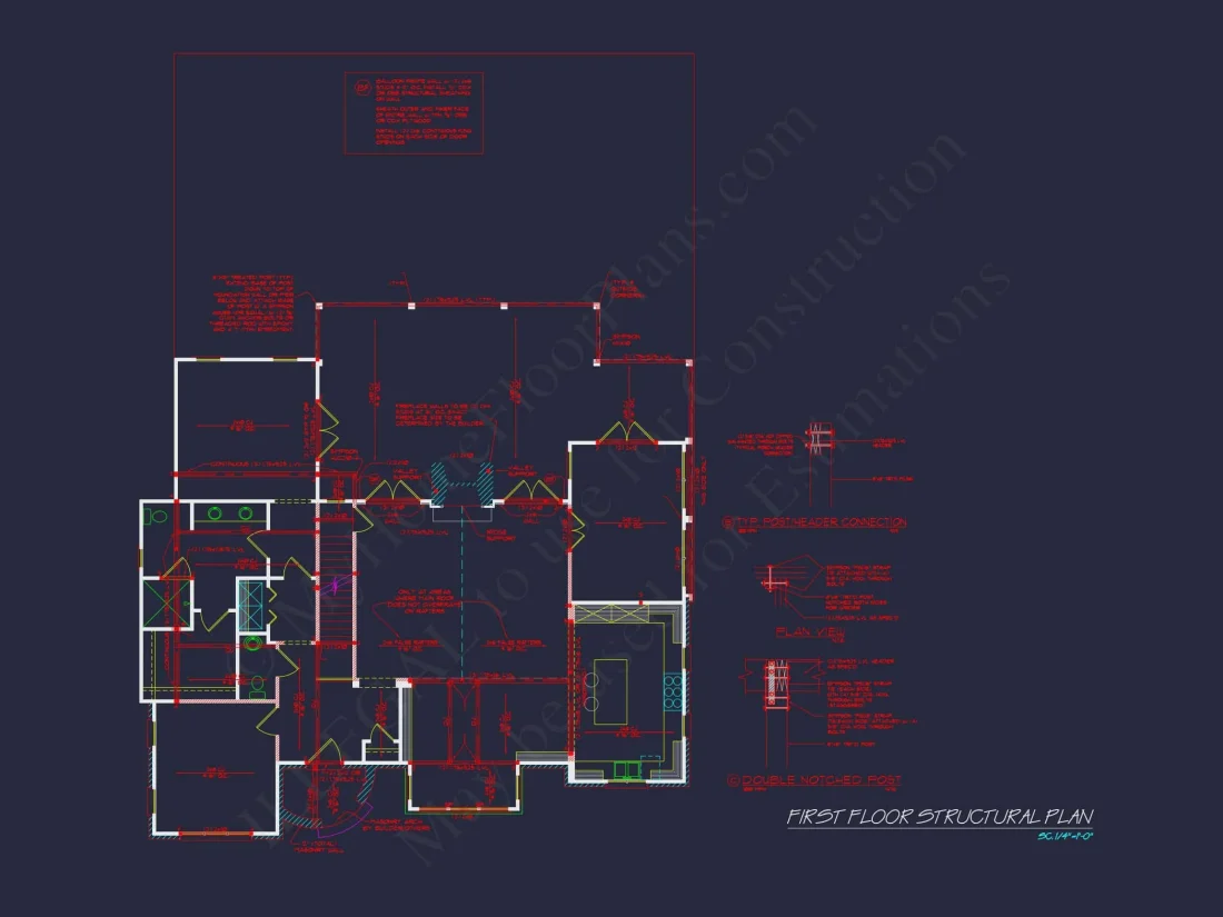 Charming 2-Story house Plan with Open Floor CAD Designs