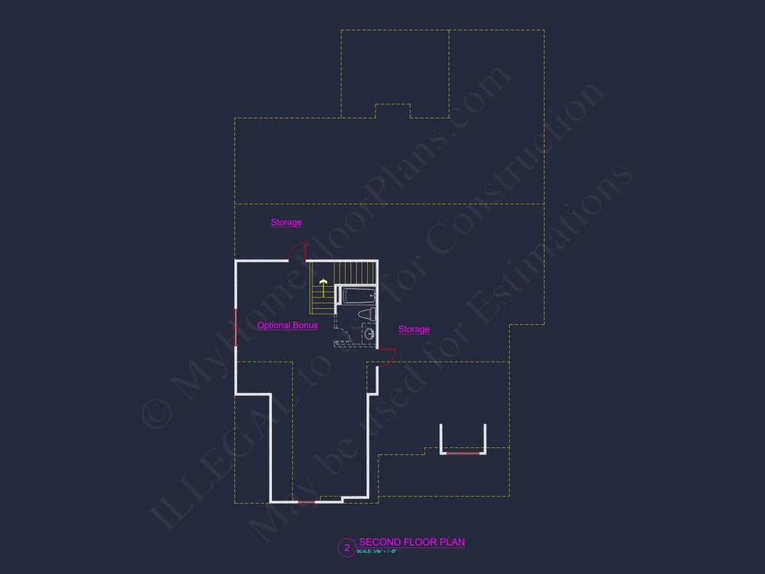 Custom Craftsman house Floor Plan Blueprint with CAD Designs
