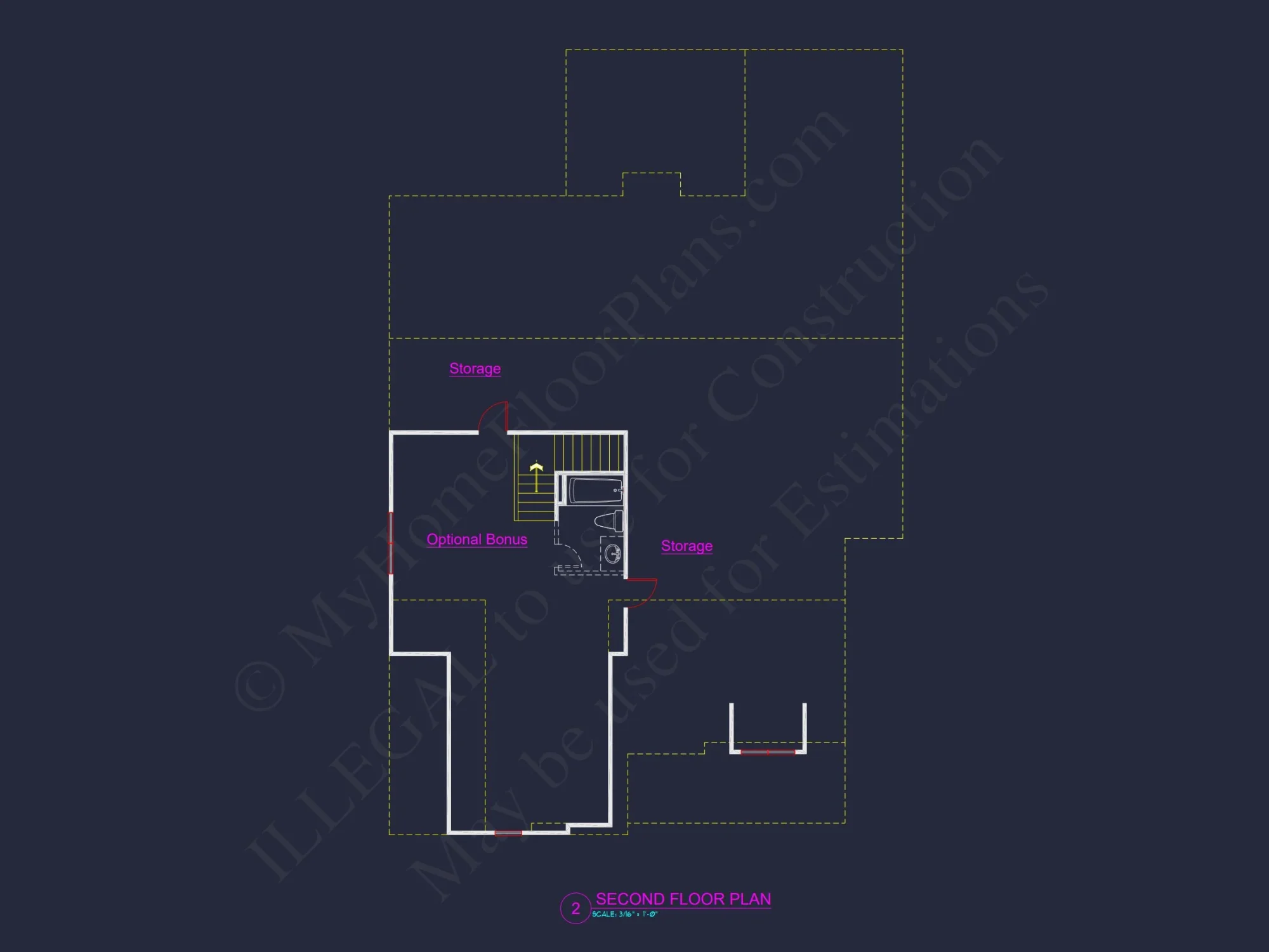 Custom Craftsman house Floor Plan Blueprint with CAD Designs