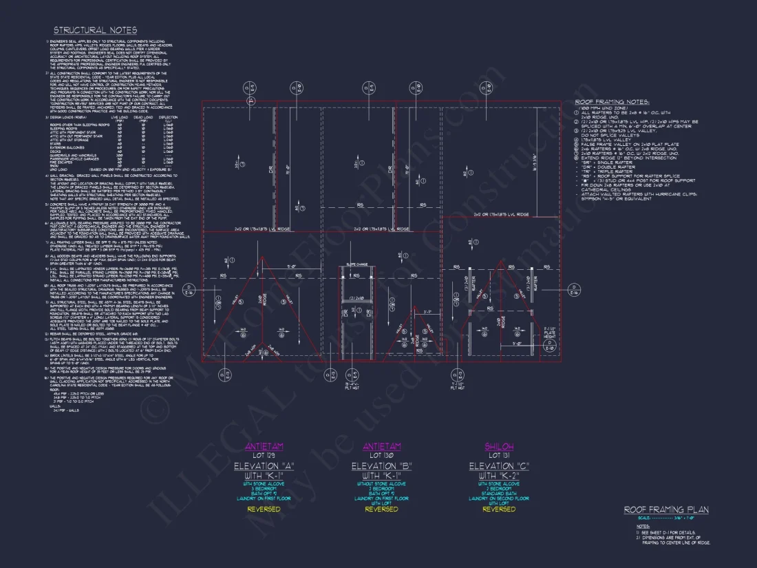 Modern 3-Story Craftsman Townhome Plan with CAD Designs