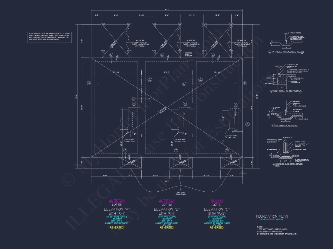Modern 3-Story Craftsman Townhome Plan with CAD Designs