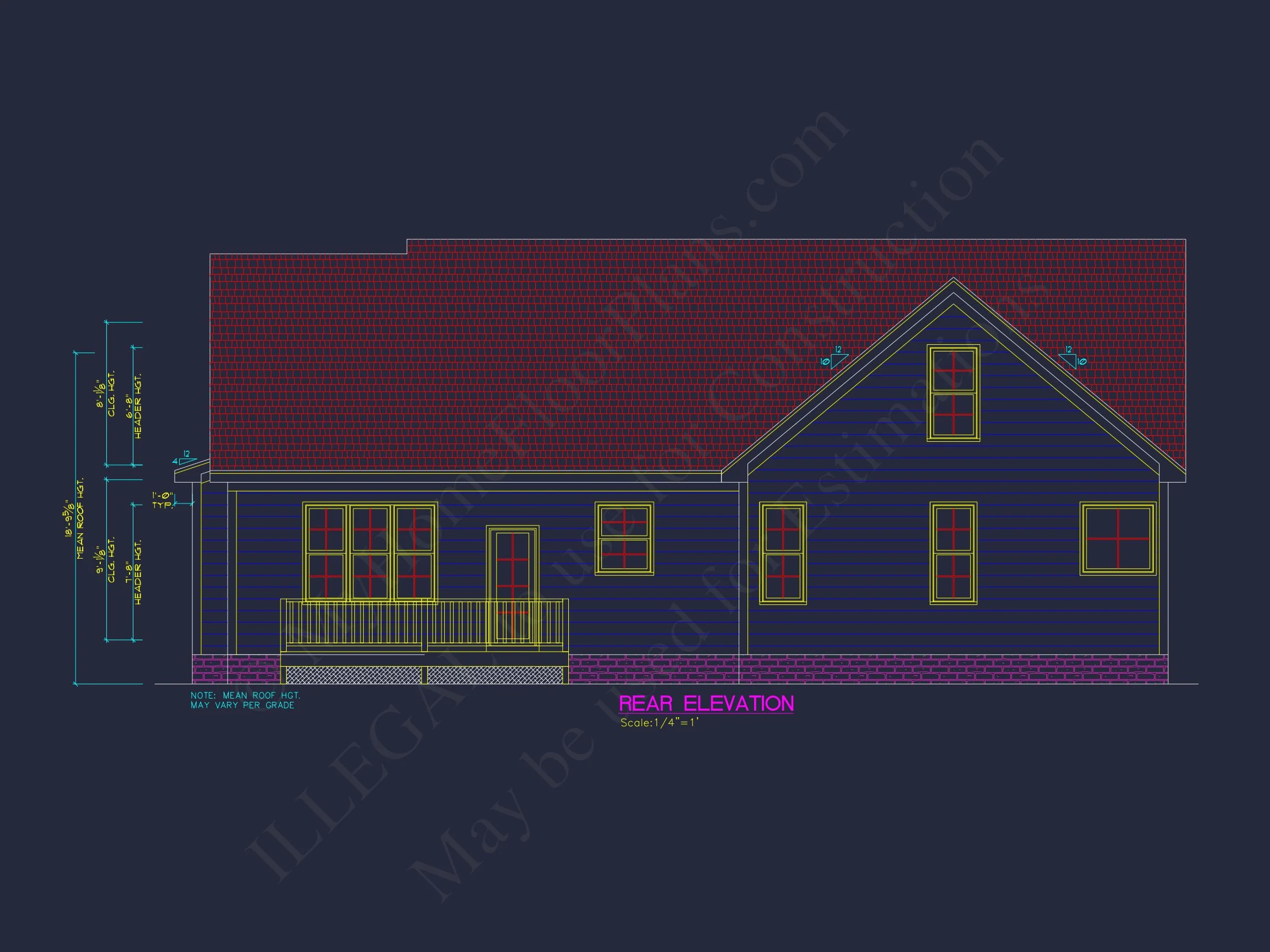 Charming 3-Bedroom house Plan with CAD Architecture Designs