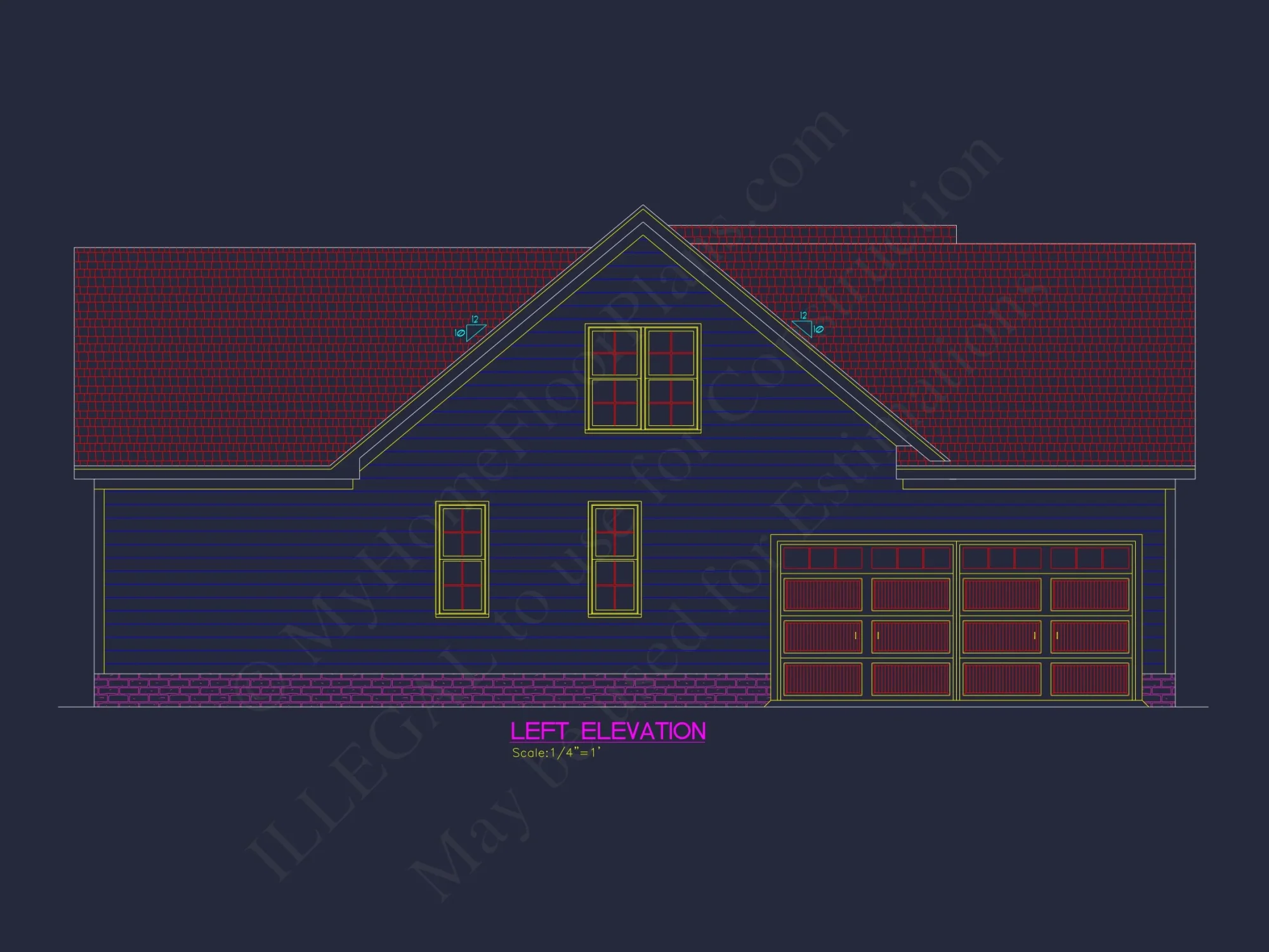 Charming 3-Bedroom house Plan with CAD Architecture Designs