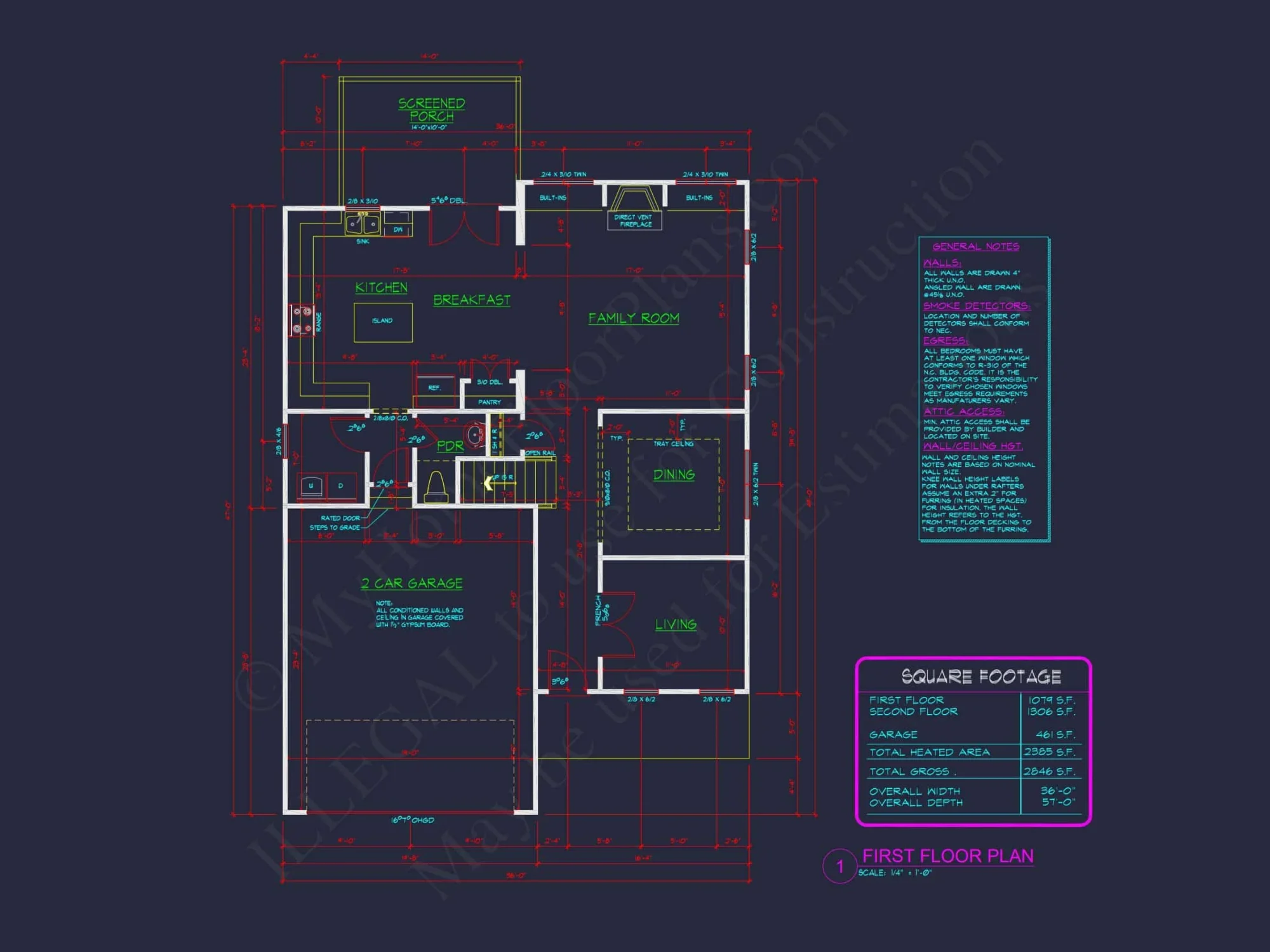 Elegant Craftsman house Plan with Floor Plans & CAD Designs