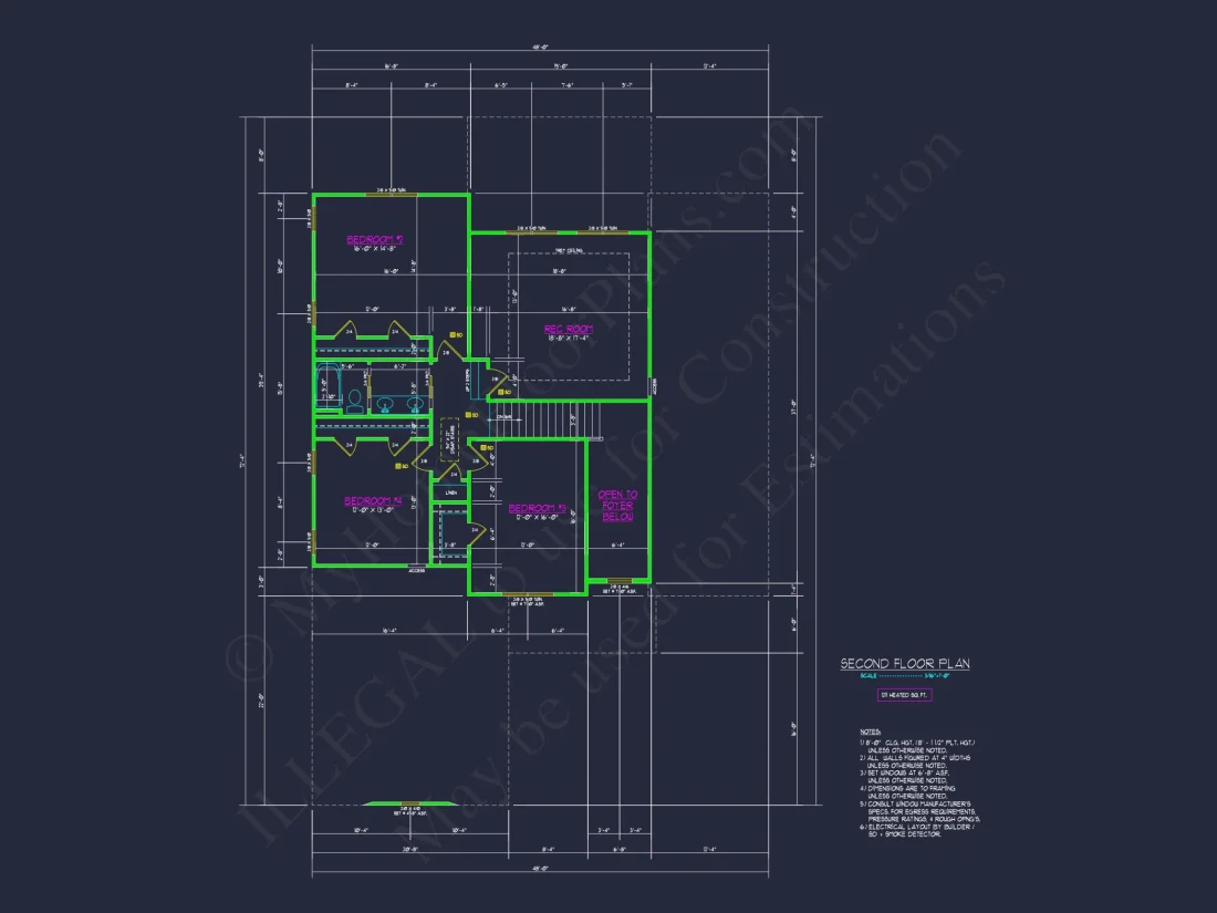 Craftsman house Plan with Spacious Layout and Unique CAD Designs