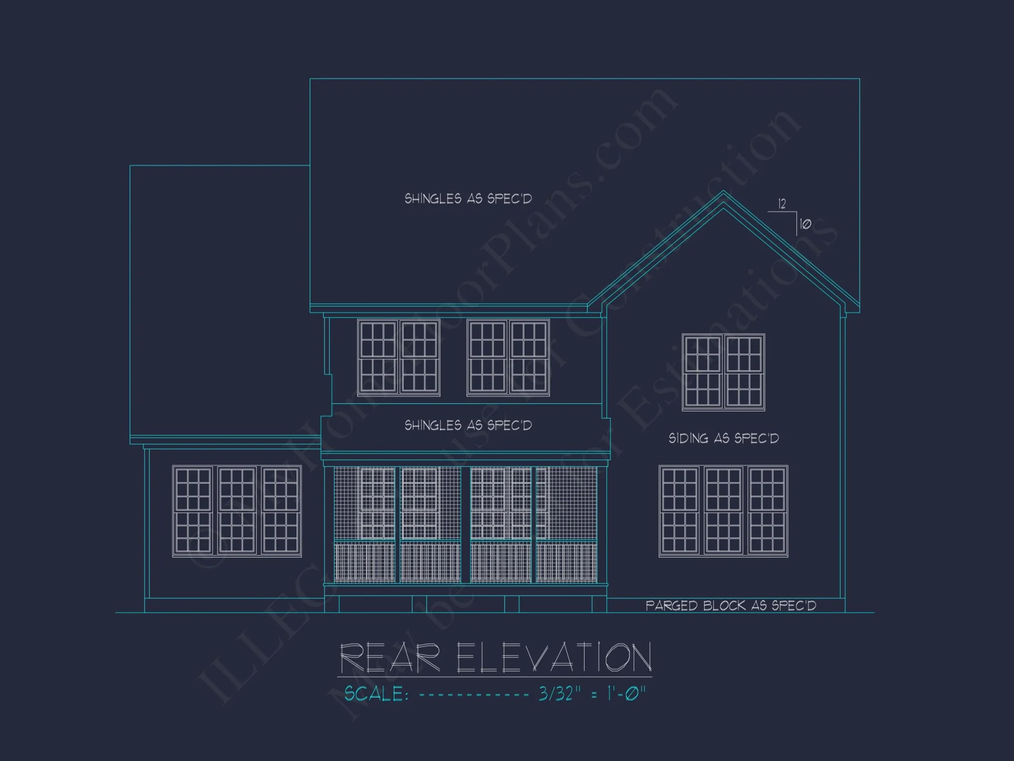Craftsman house Plan with Spacious Layout and Unique CAD Designs