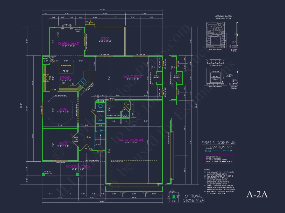 Customizable house Plan with 2-Story Blueprint CAD Designs