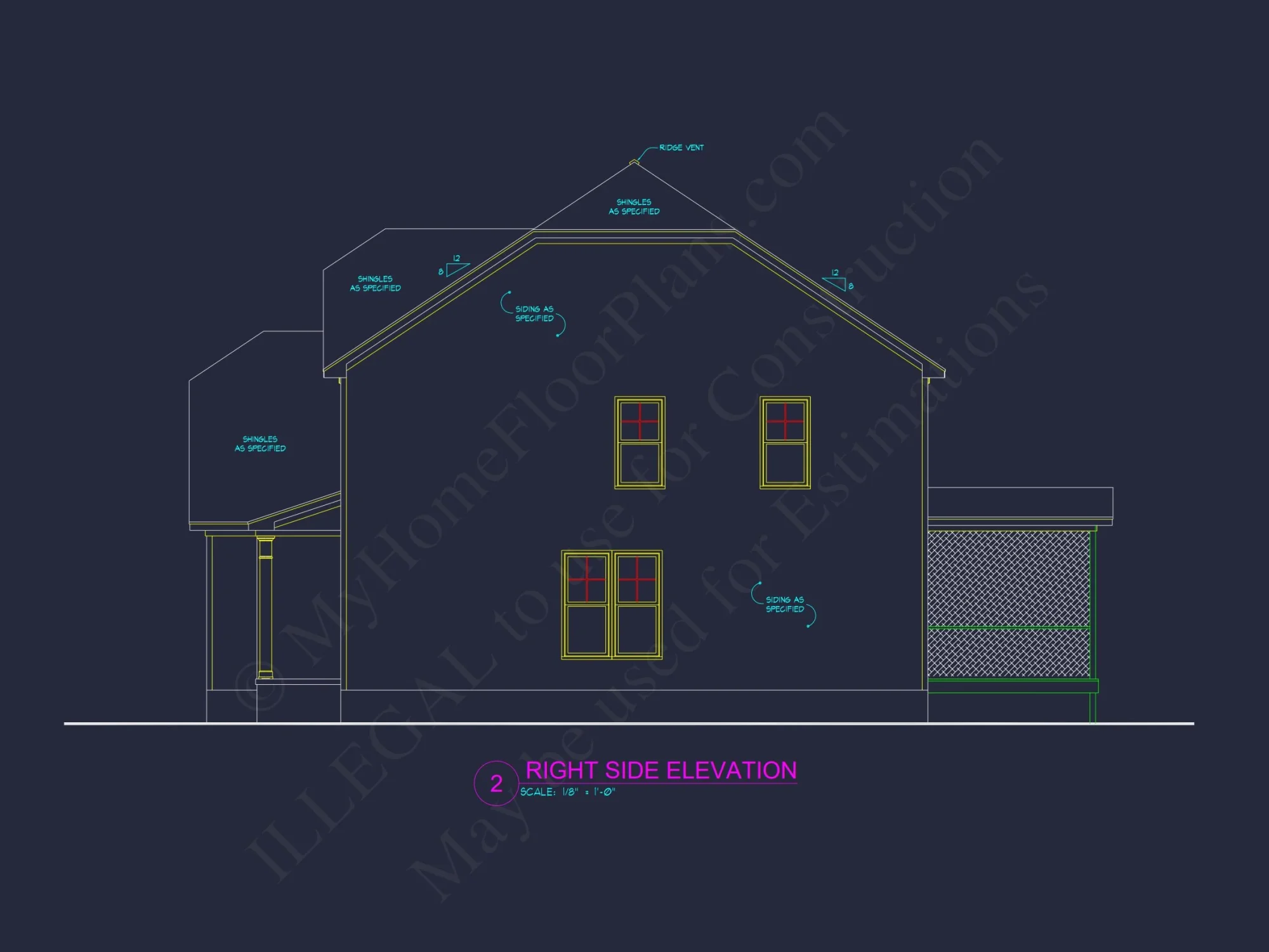 Traditional Craftsman Colonial Floor Plan