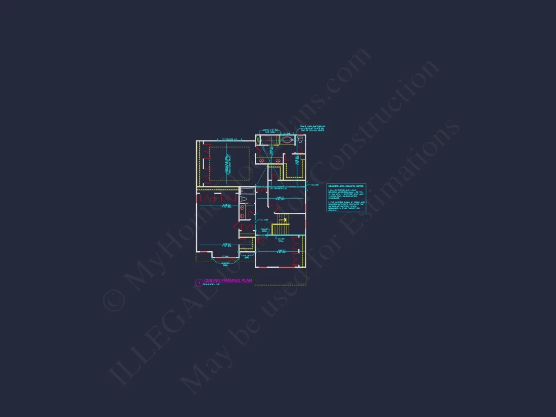 Modern Suburban house Plan with CAD Designs and Floor Plans