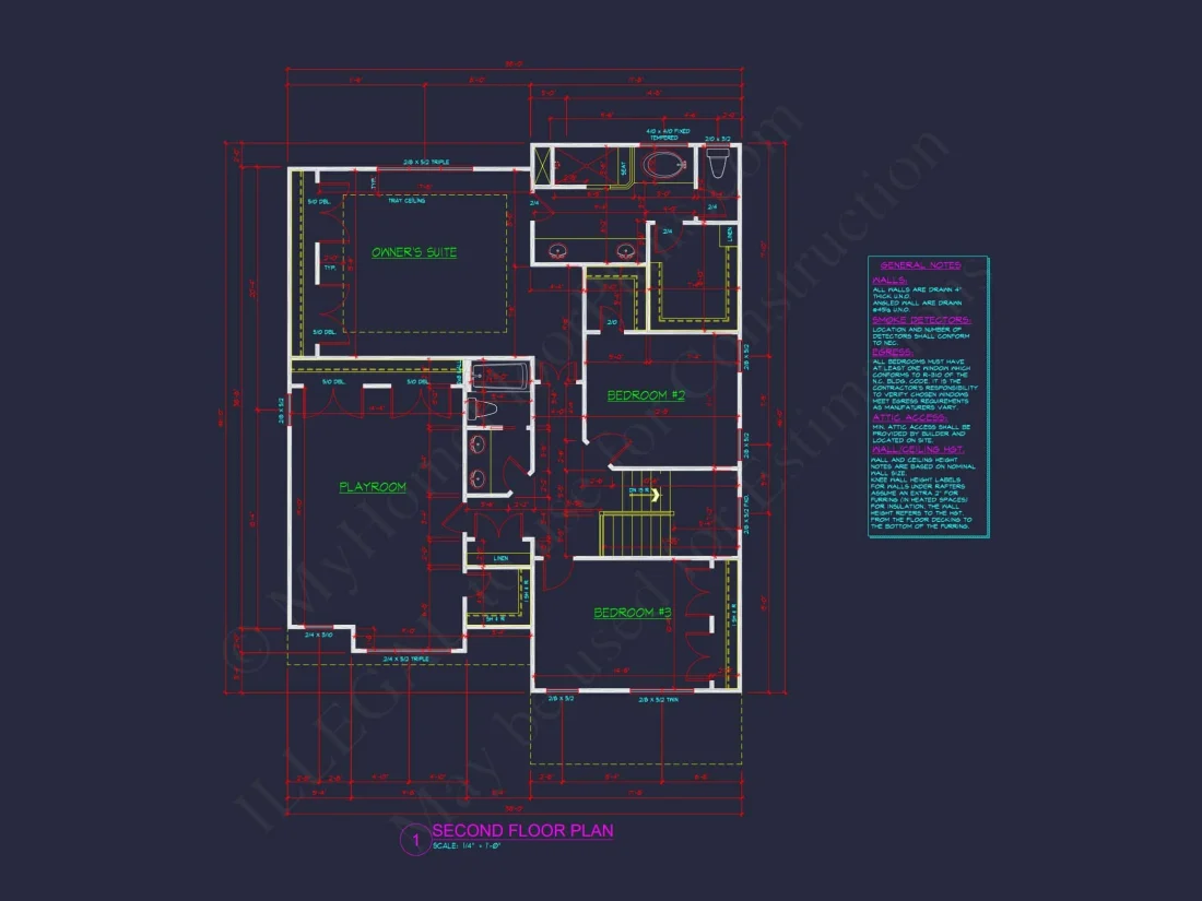 Modern Suburban house Plan with CAD Designs and Floor Plans