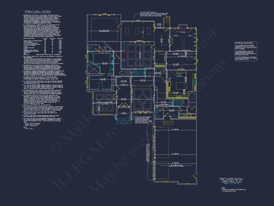 Luxury house Plan with CAD Floor Plans & Architectural Designs