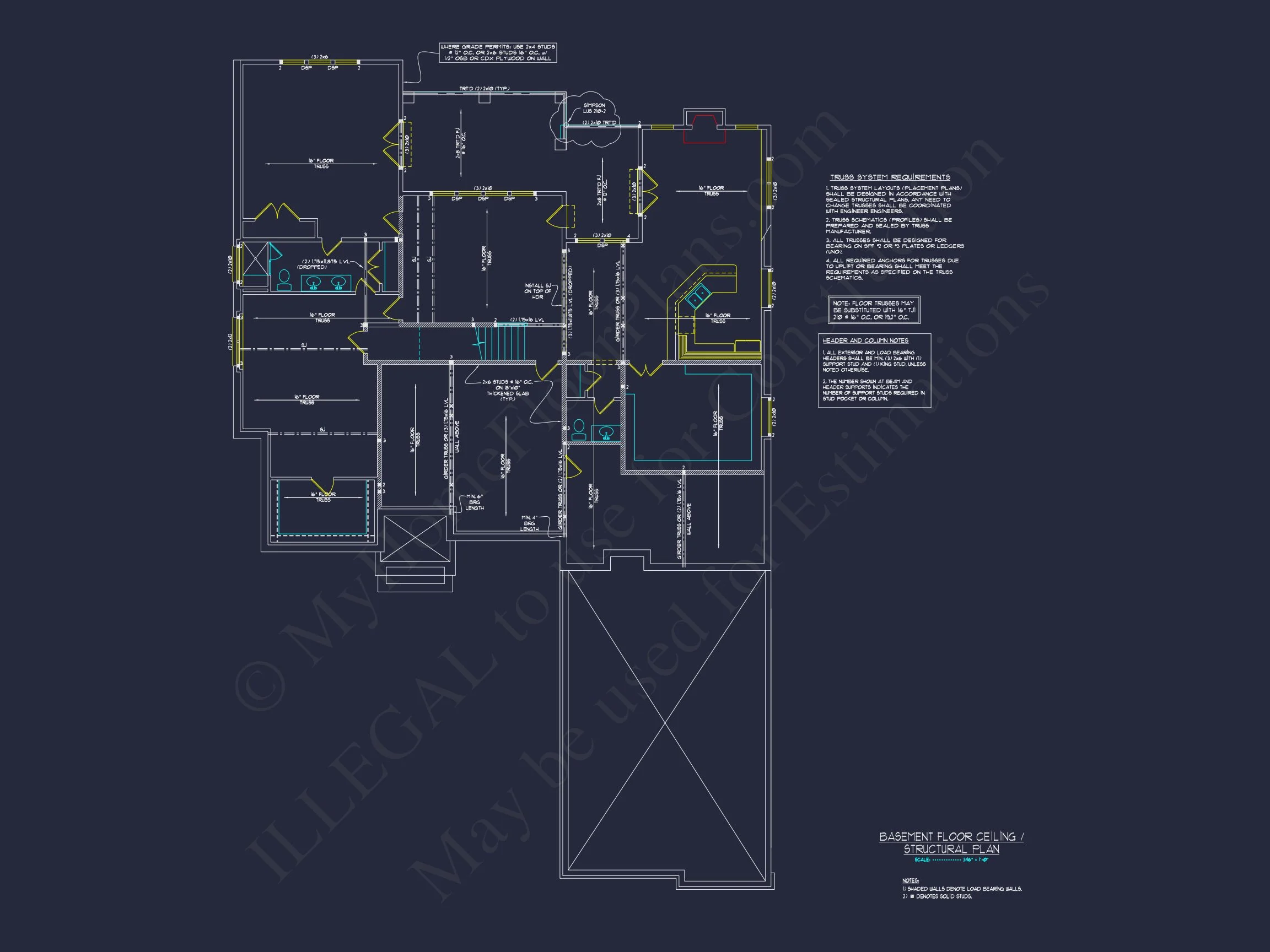Luxury house Plan with CAD Floor Plans & Architectural Designs