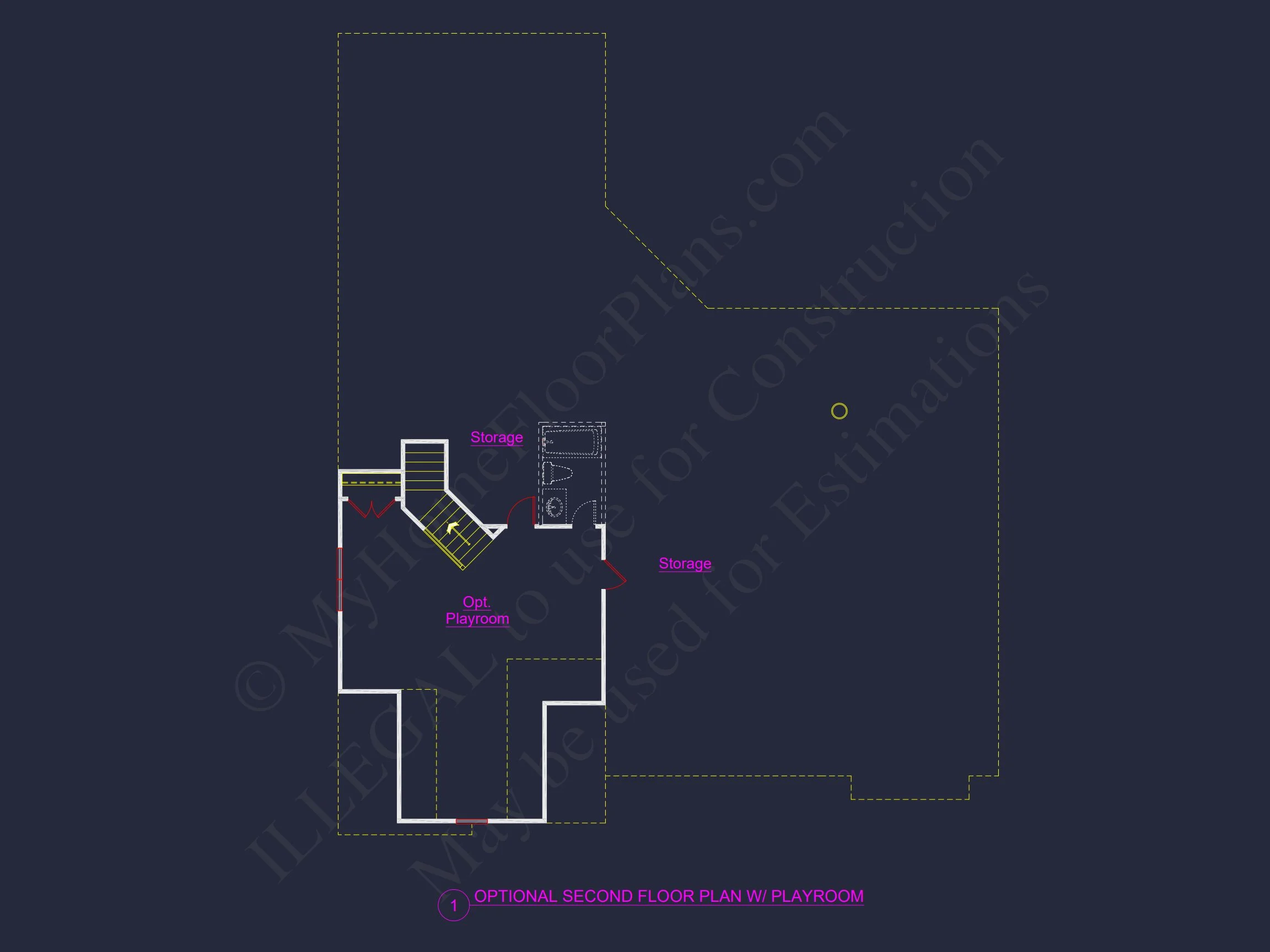 Modern Craftsman house Floor Plan with CAD and Designs