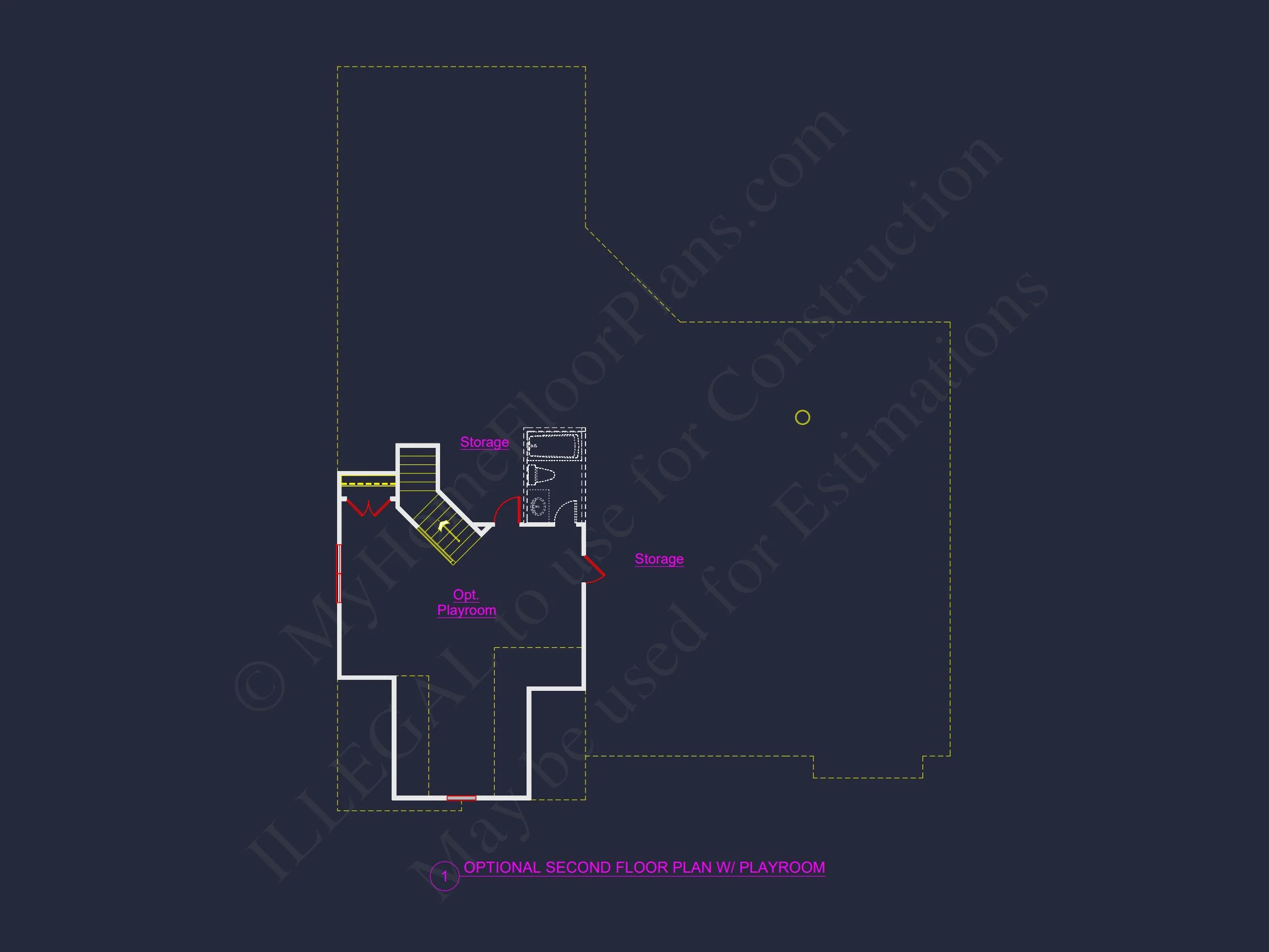 Modern Craftsman house Floor Plan with CAD and Designs