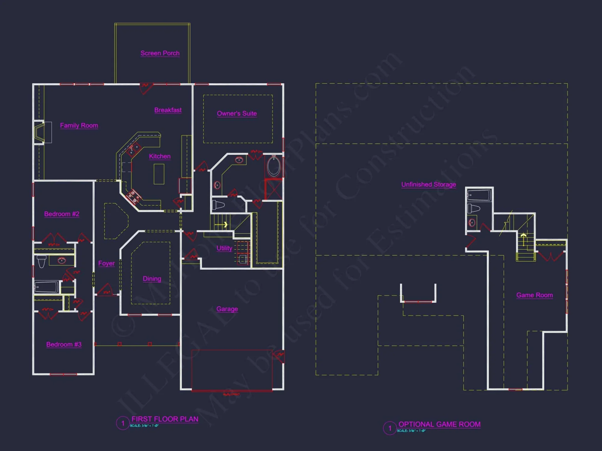 Craftsman-Style house Plan: Stunning Floor Plan with CAD Designs