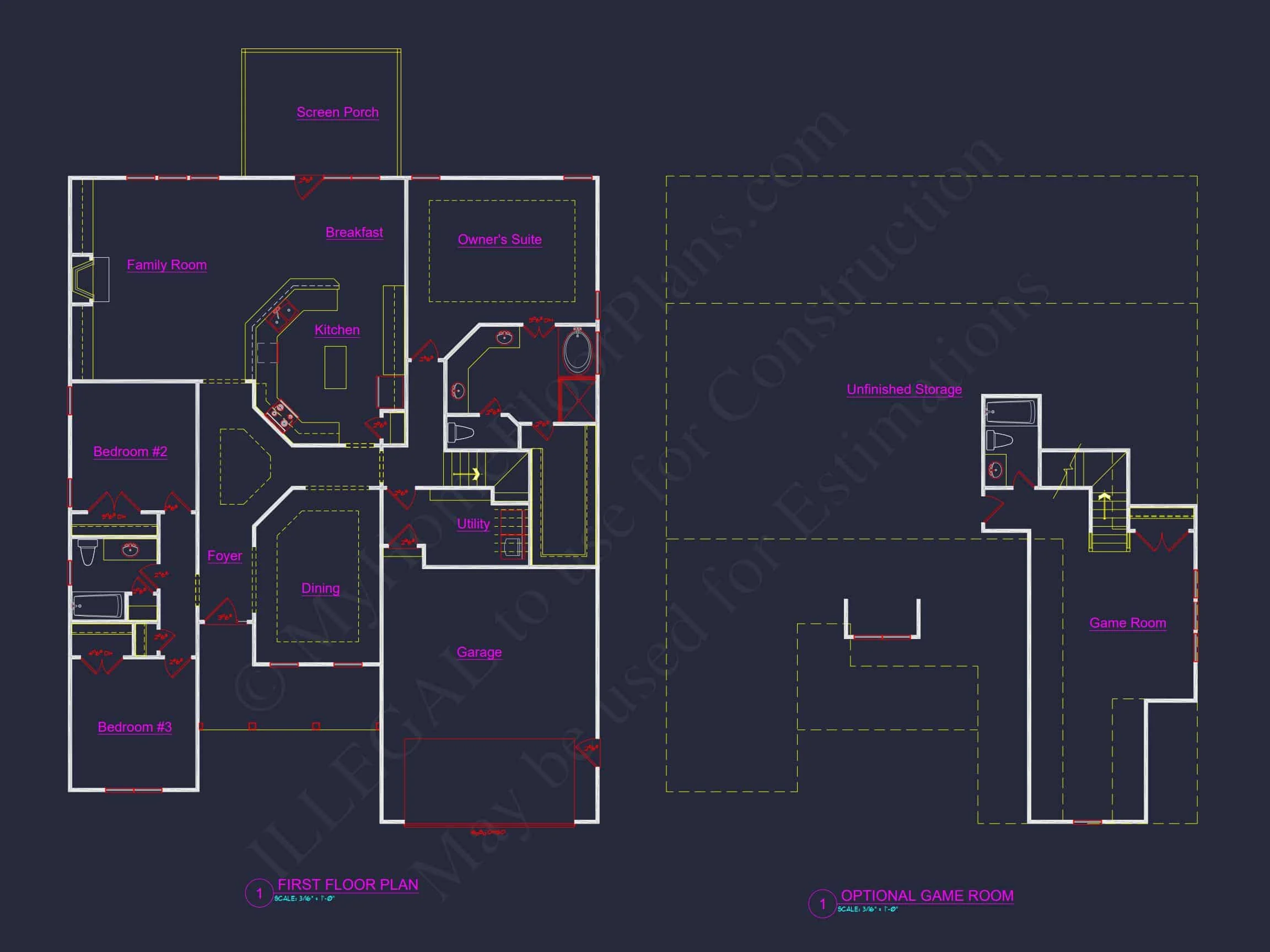 Craftsman-Style house Plan: Stunning Floor Plan with CAD Designs