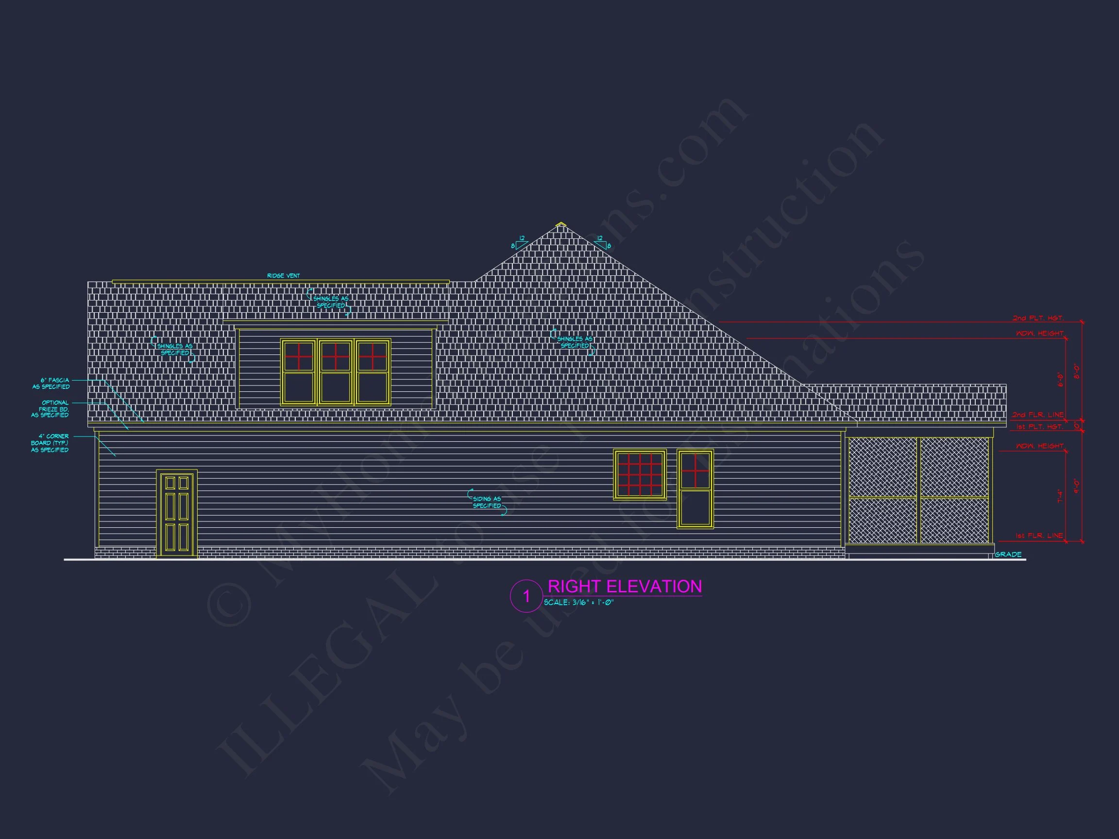 Craftsman-Style house Plan: Stunning Floor Plan with CAD Designs