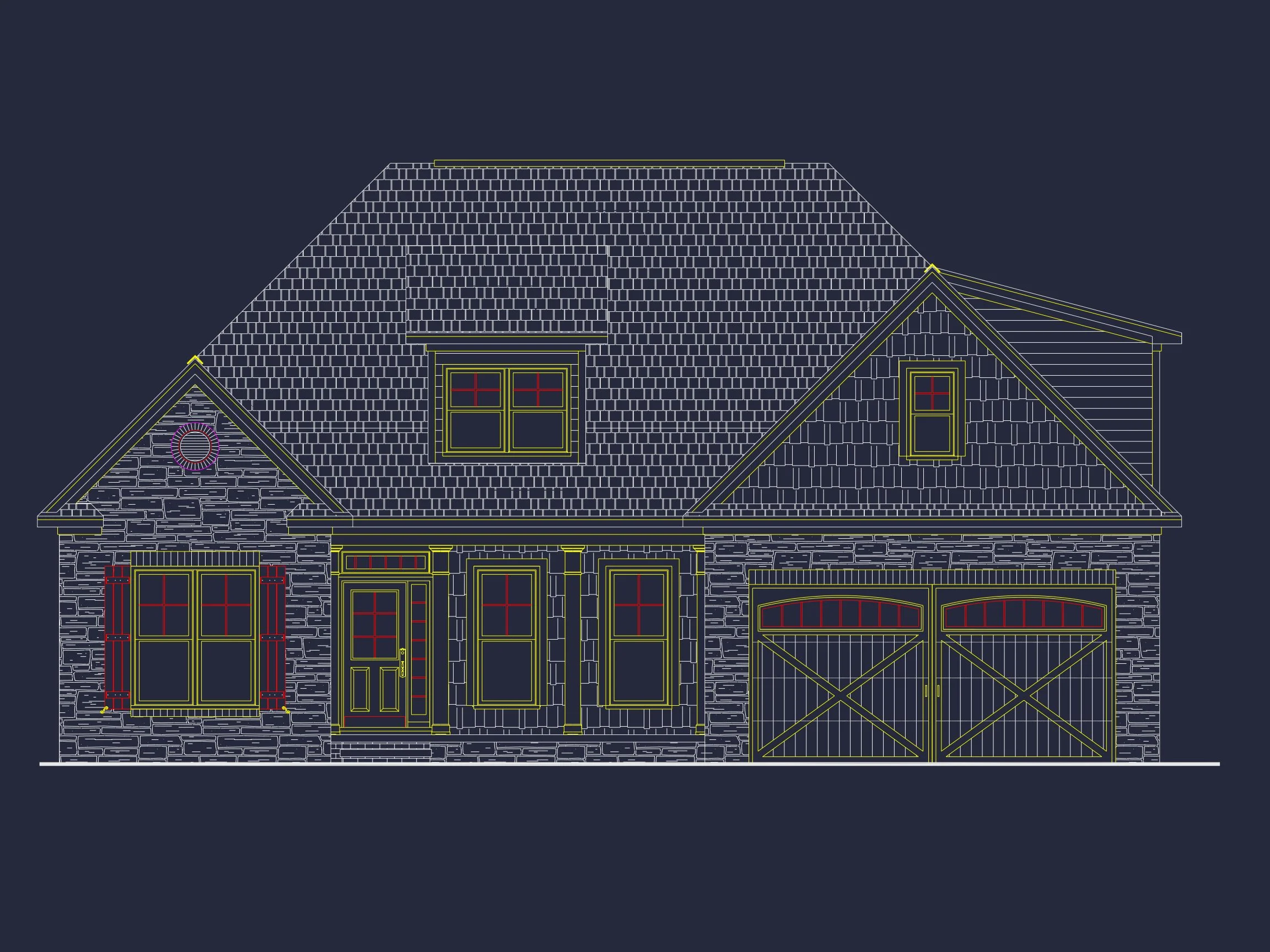 Craftsman-Style house Plan: Stunning Floor Plan with CAD Designs