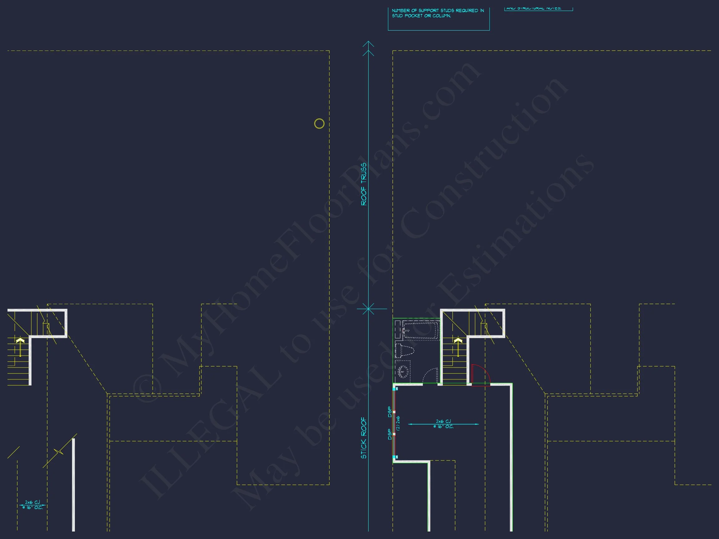 11-1501 HOUSE PLAN -Modern Farmhouse Home Plan - 3-Bed, 2-Bath, 1,850 SF 18 Elegant house Design Blueprint – CAD Floor Plan with Details