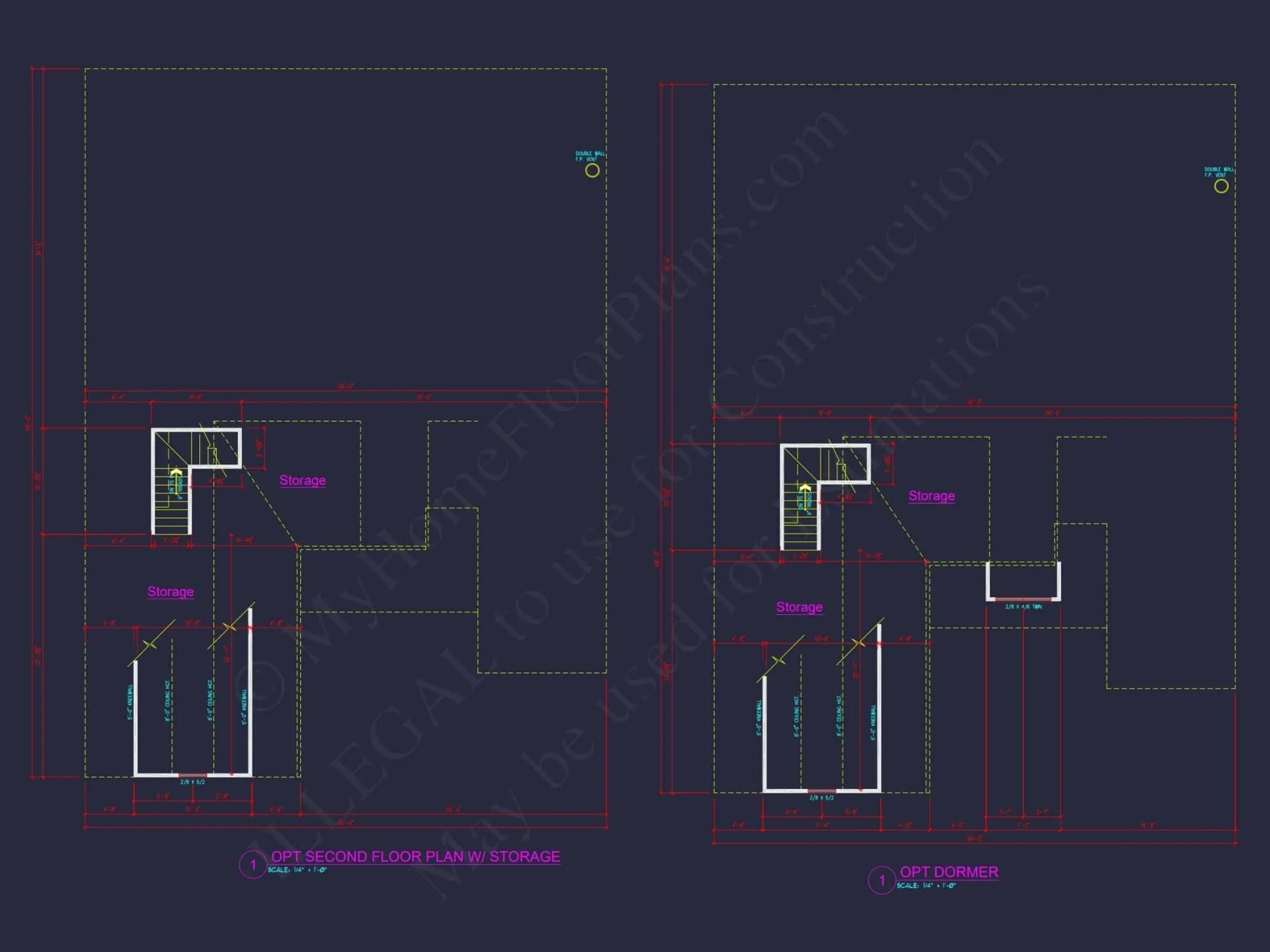 Elegant house Design Blueprint – CAD Floor Plan with Details