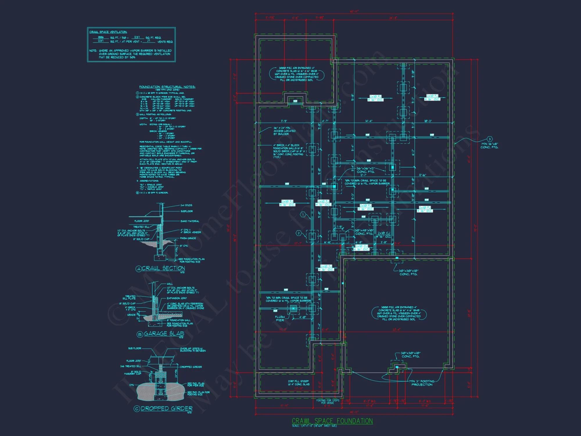 Craftsman house Plan with CAD Designs & Spacious Floor Plans