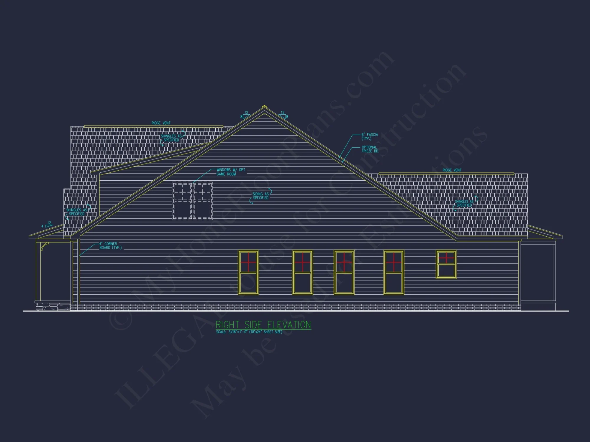 Craftsman house Plan with CAD Designs & Spacious Floor Plans