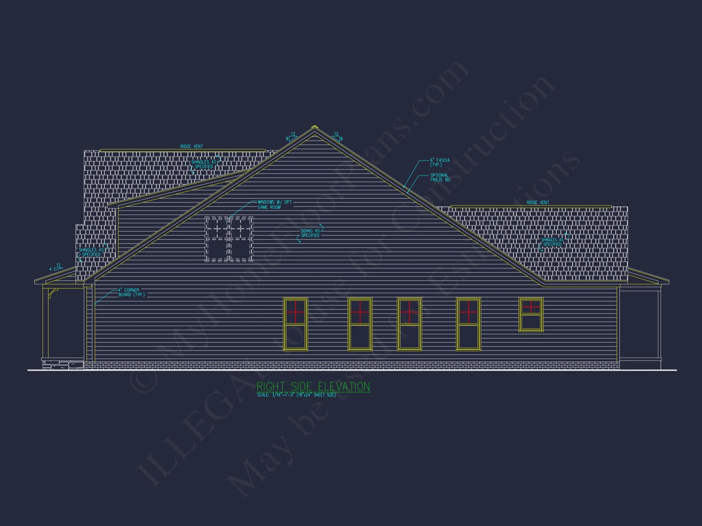 Craftsman house Plan with CAD Designs & Spacious Floor Plans
