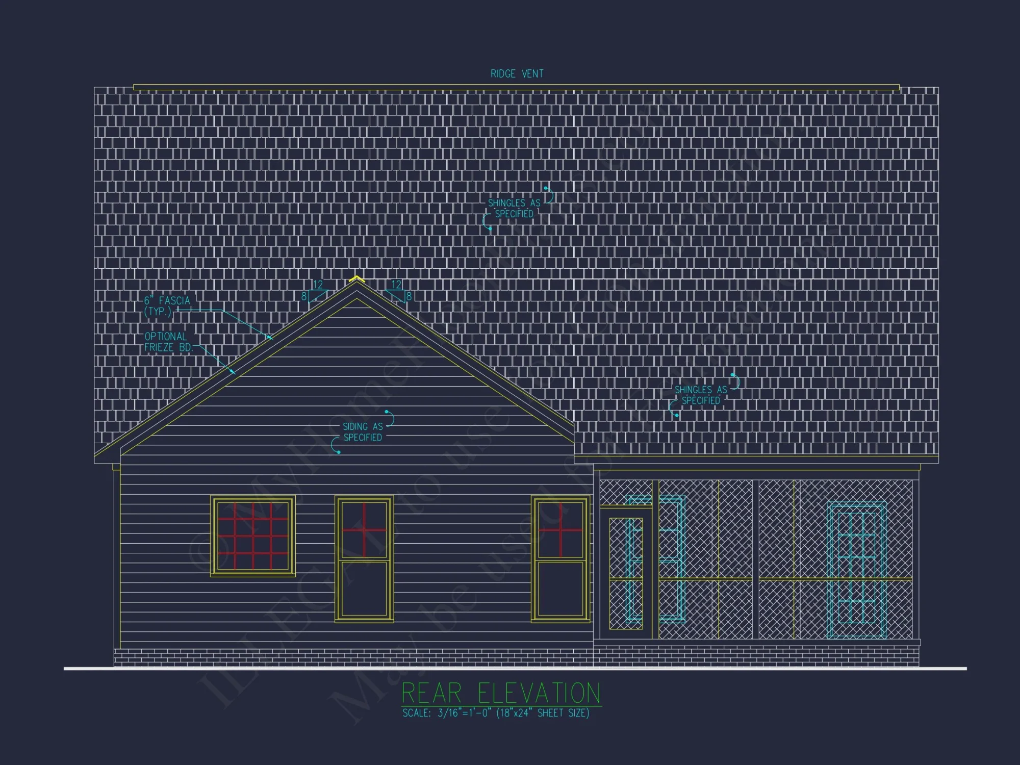Craftsman house Plan with CAD Designs & Spacious Floor Plans